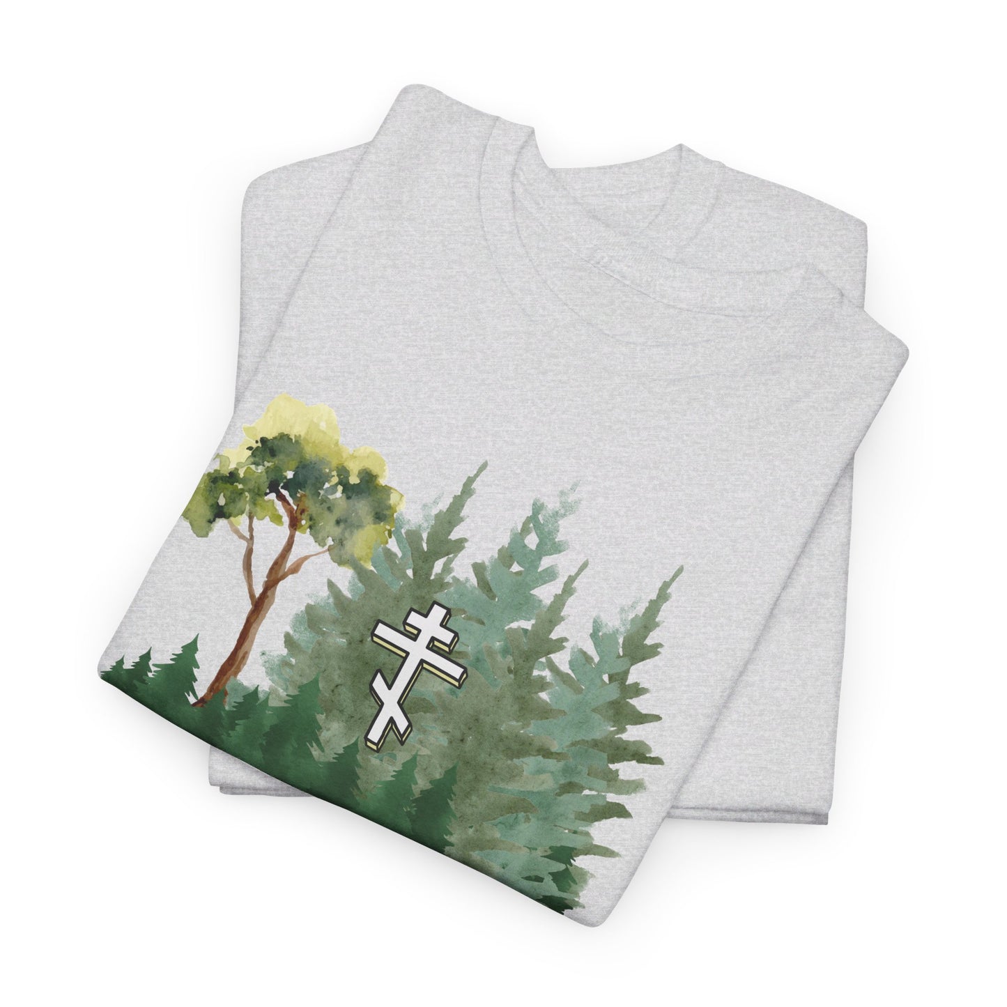 Orthodox Cross Forest T-Shirt