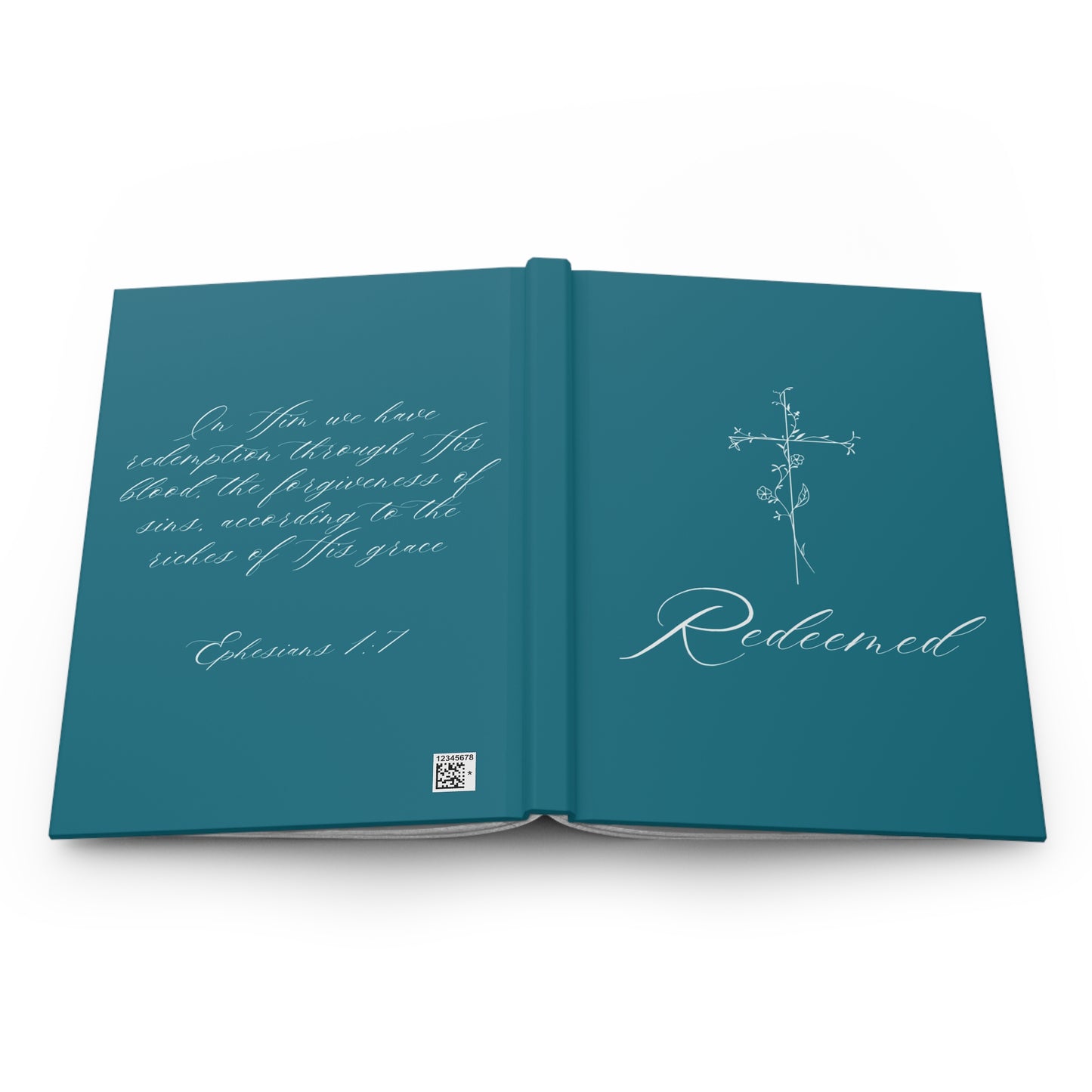 Redeemed Ephesians 1:7 Journal - Hardcover Journal Matte