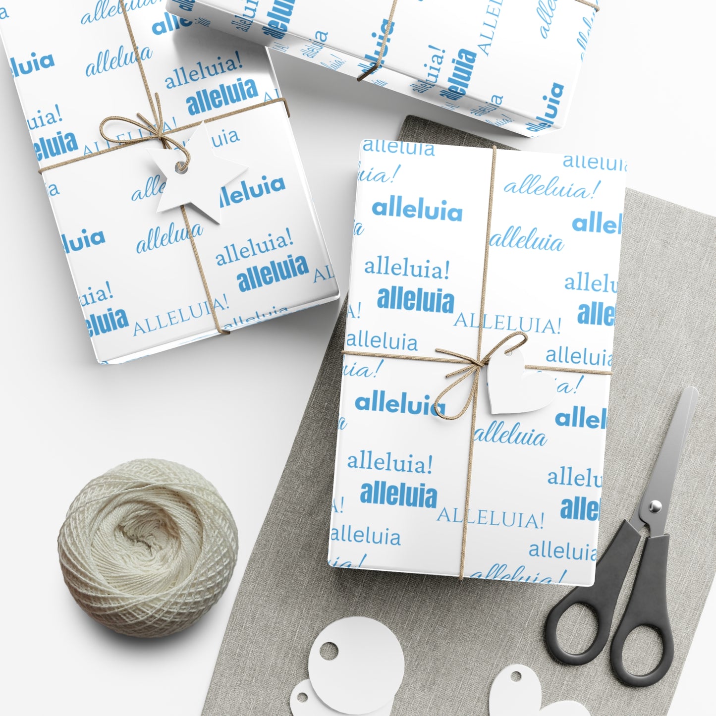 Alleluia Christmas Gift Wrap Papers