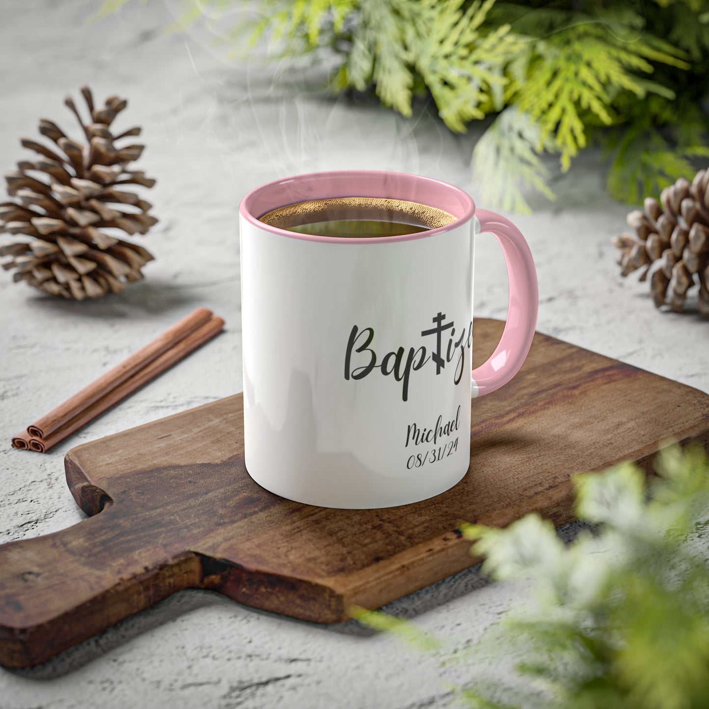 Personalized Baptized Coffee Mug