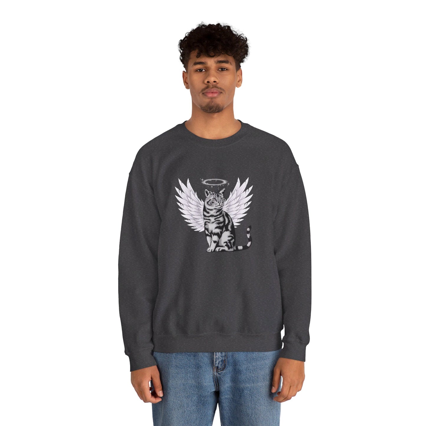 Cat Angel Sweatshirt