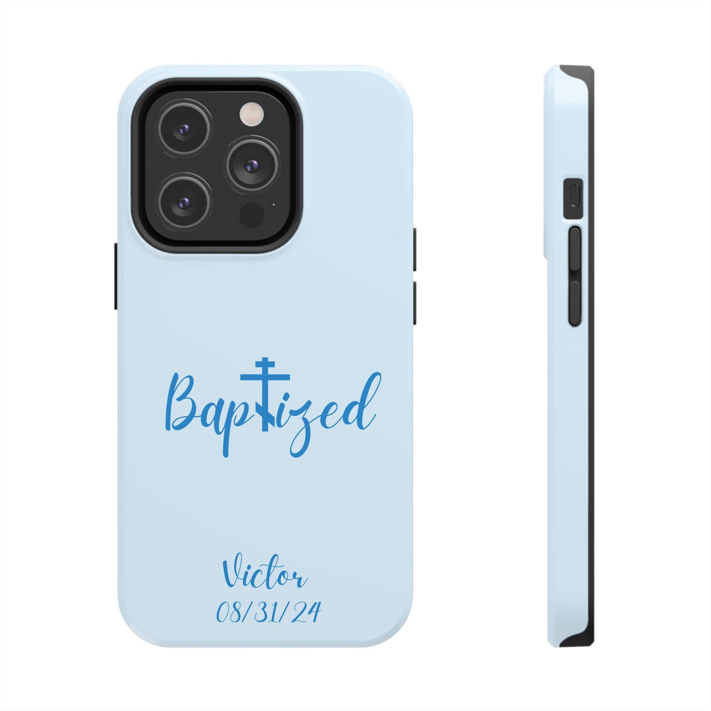 Personalized Baptized Tough iPhone Case