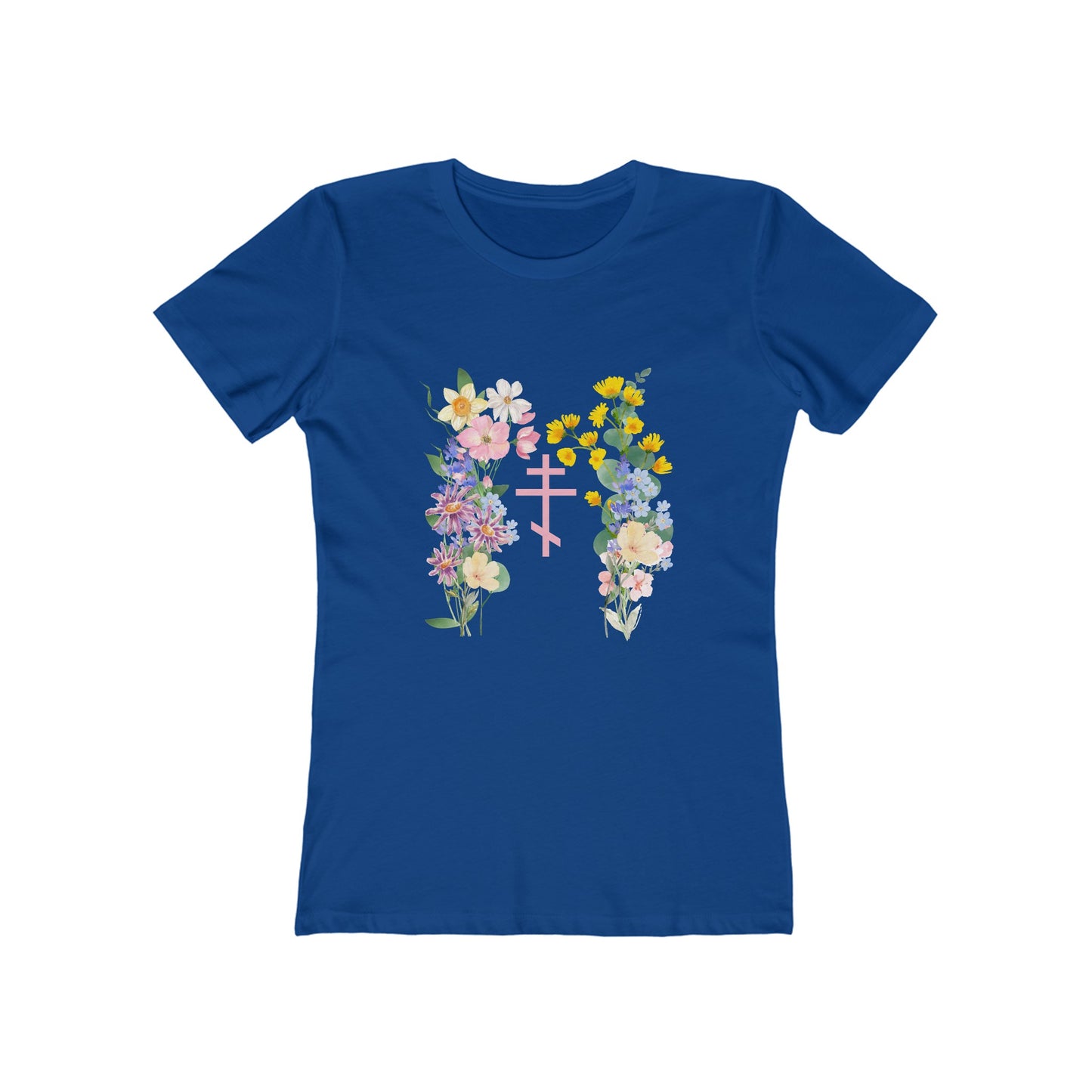 Wildflower Orthodox Cross Tshirt