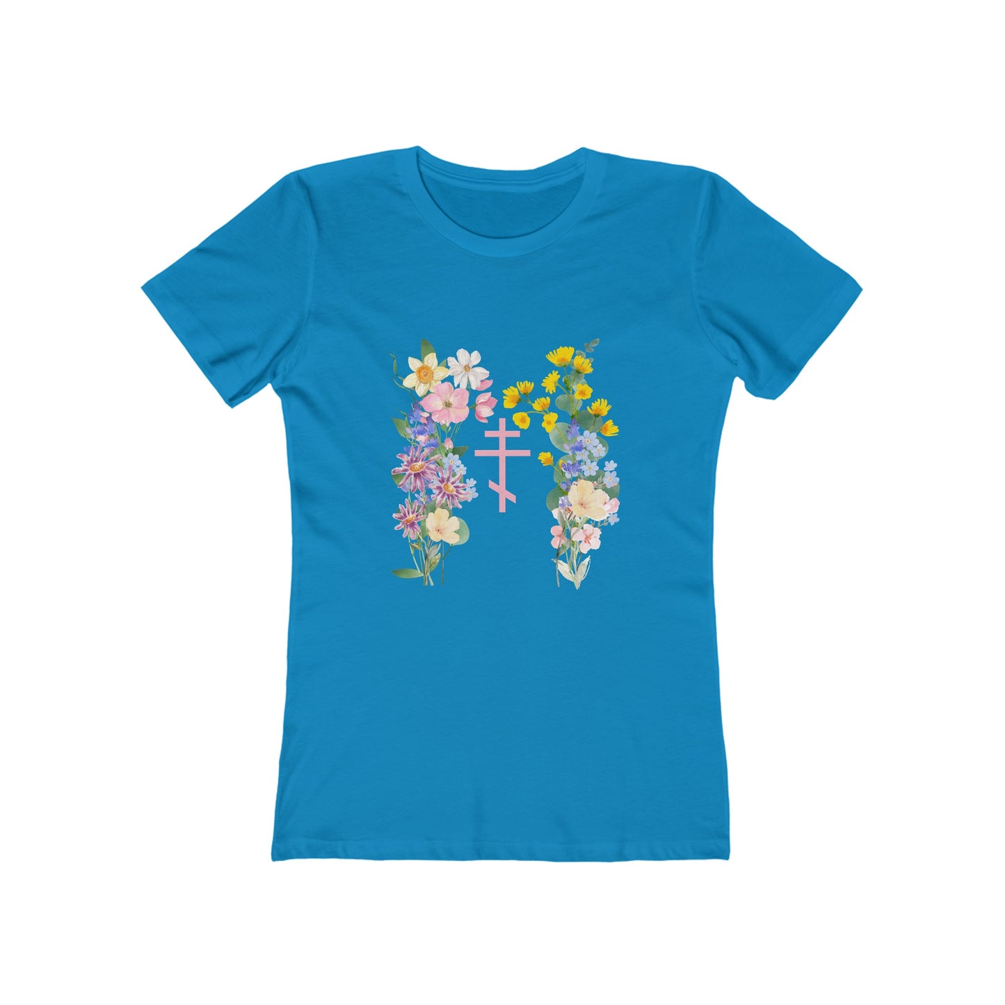 Wildflower Orthodox Cross Tshirt