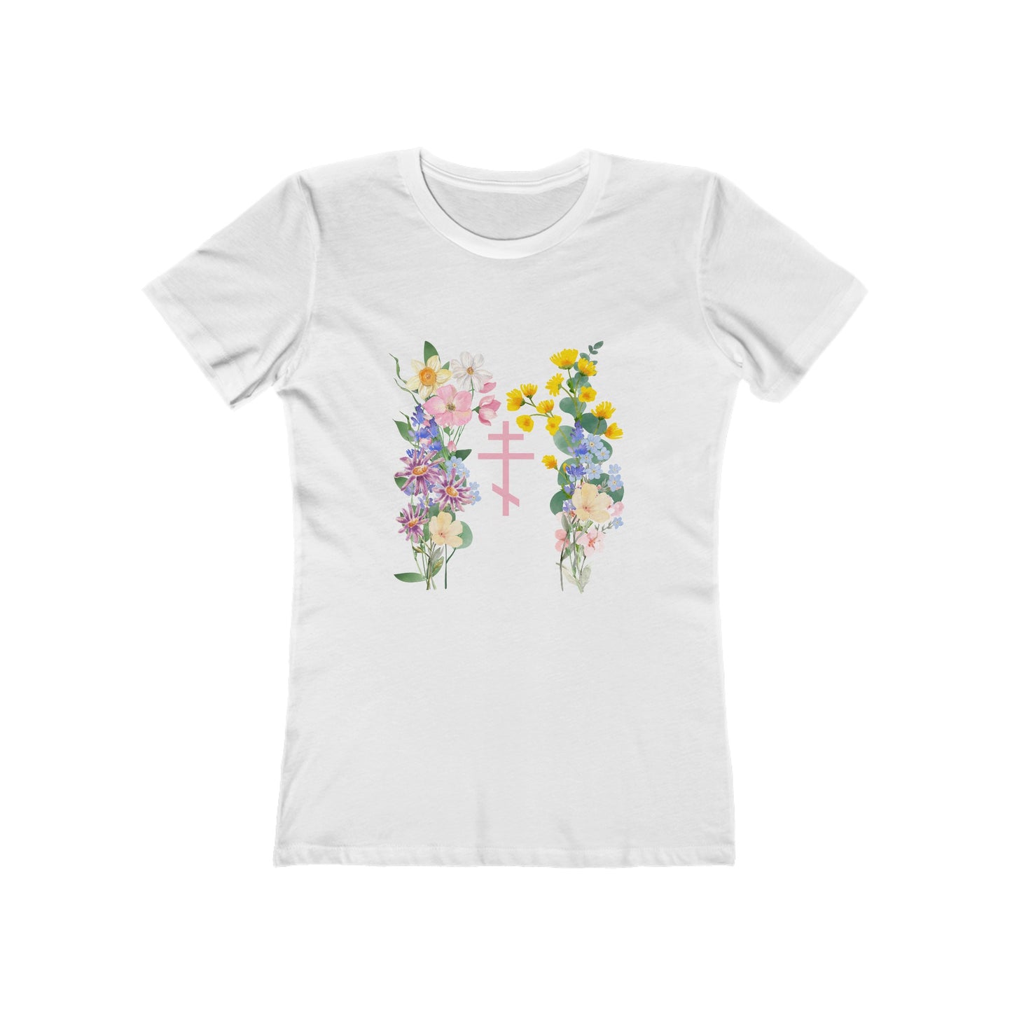 Wildflower Orthodox Cross Tshirt