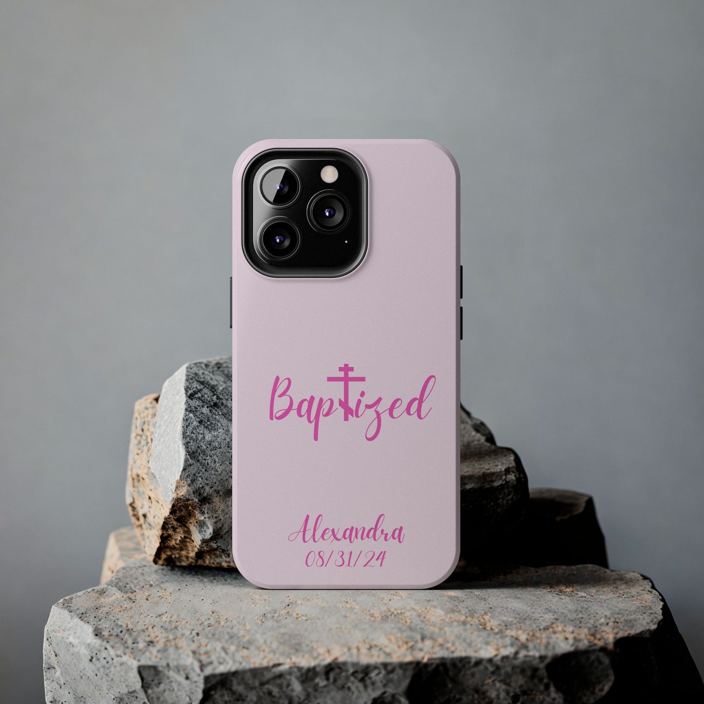 Personalized Baptized iPhone Case