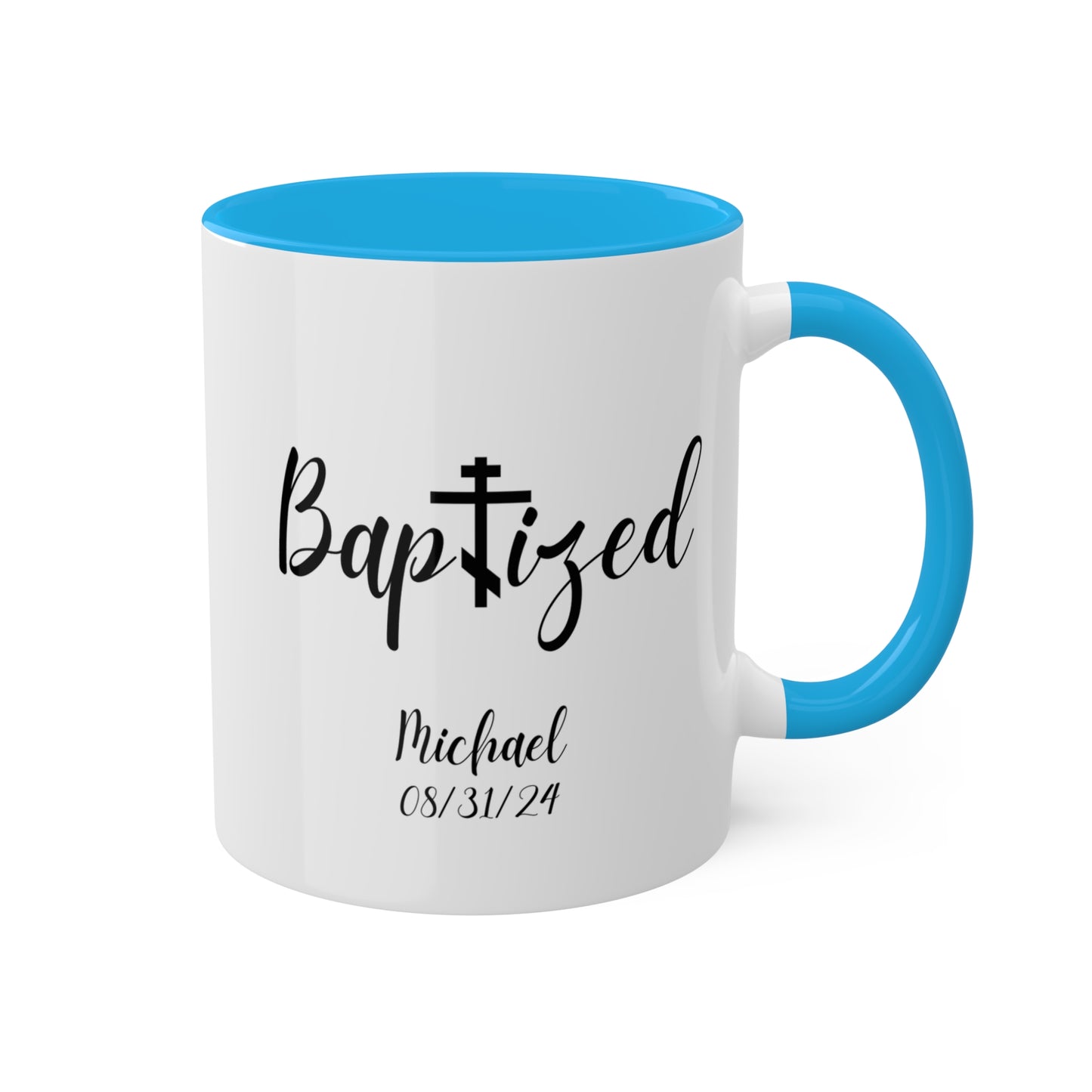 Personalized Baptized Coffee Mug