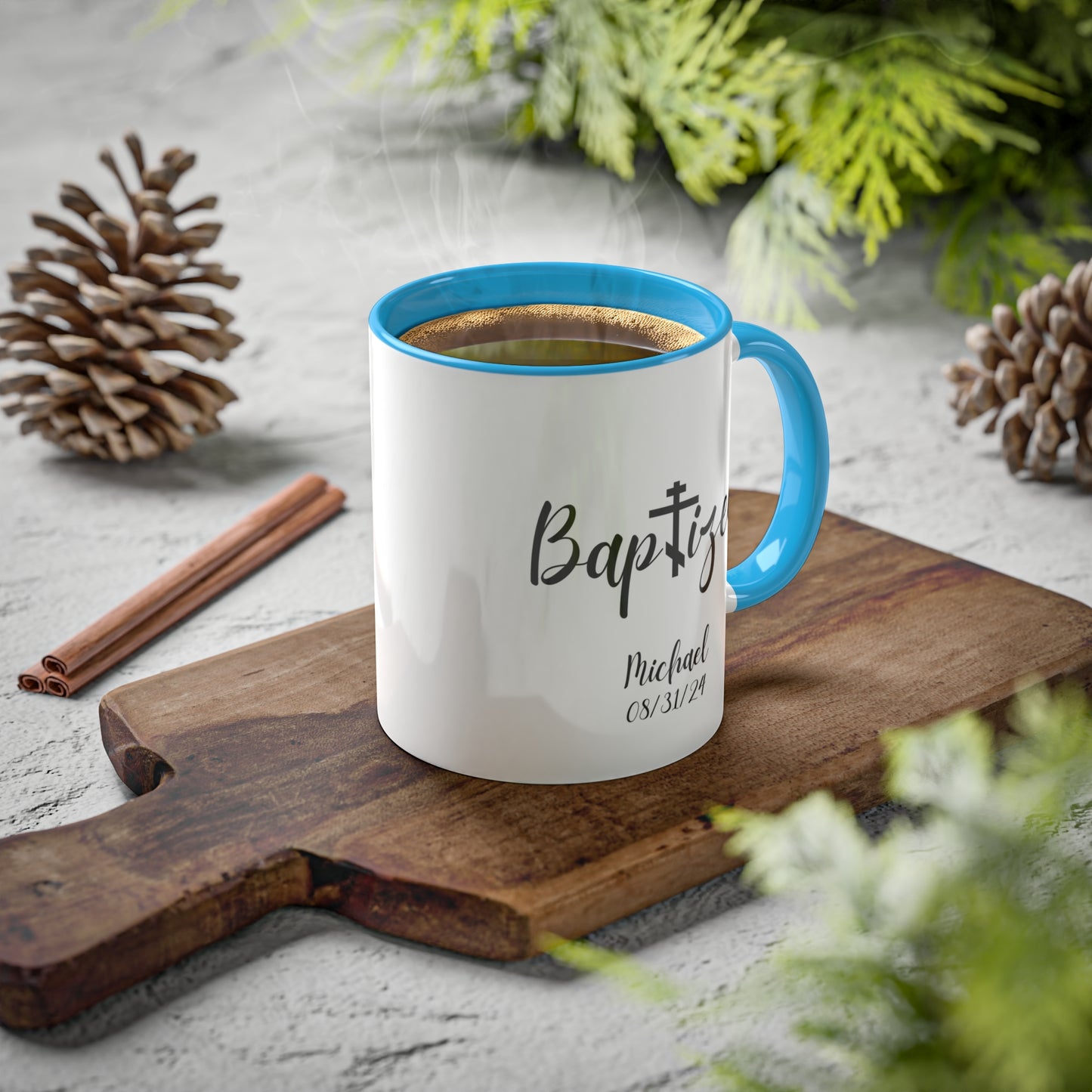 Personalized Baptized Coffee Mug