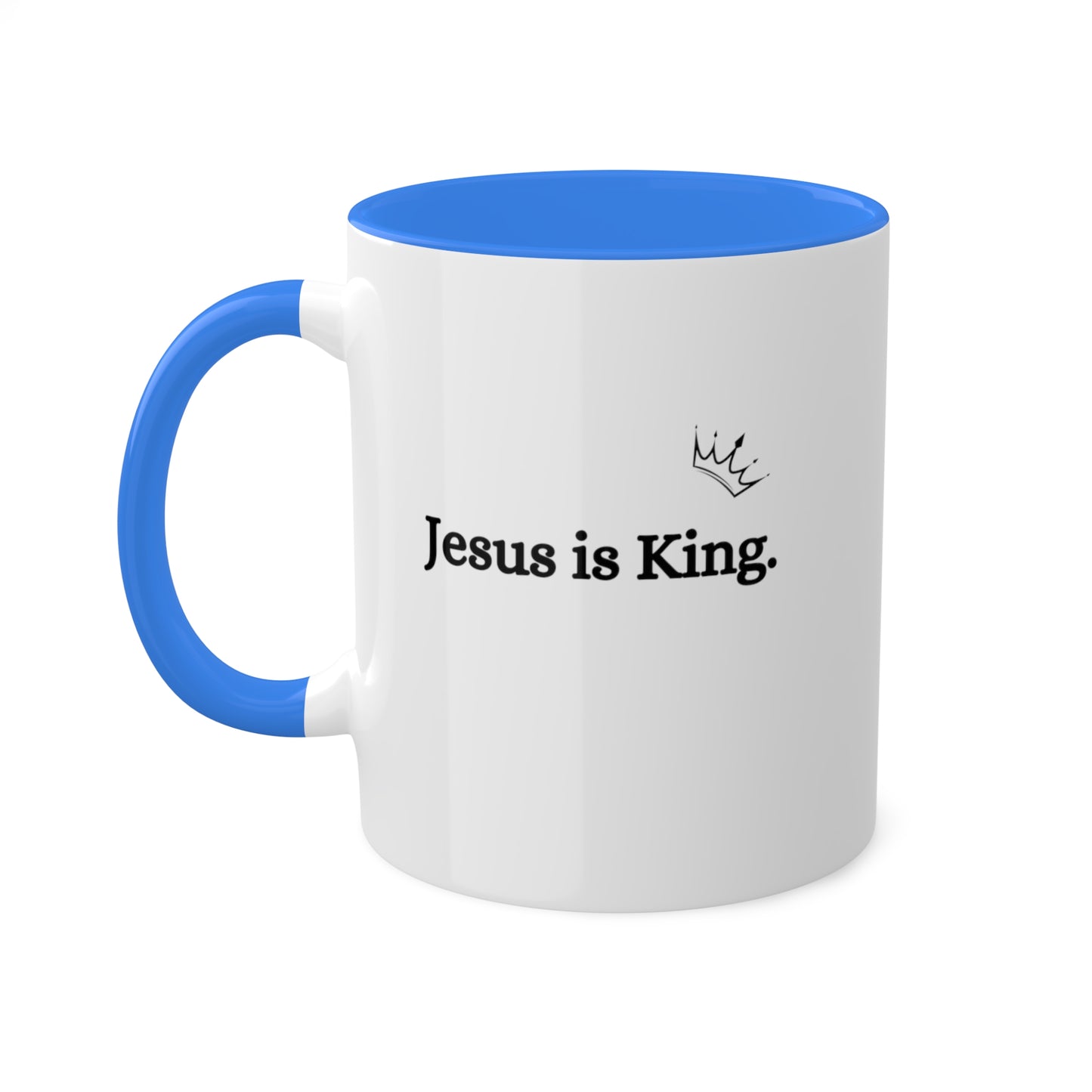 Jesus is King Coffee Mug