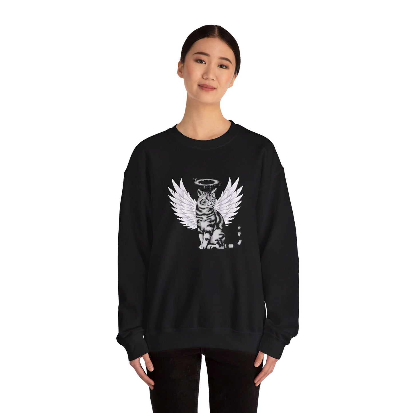 Cat Angel Sweatshirt