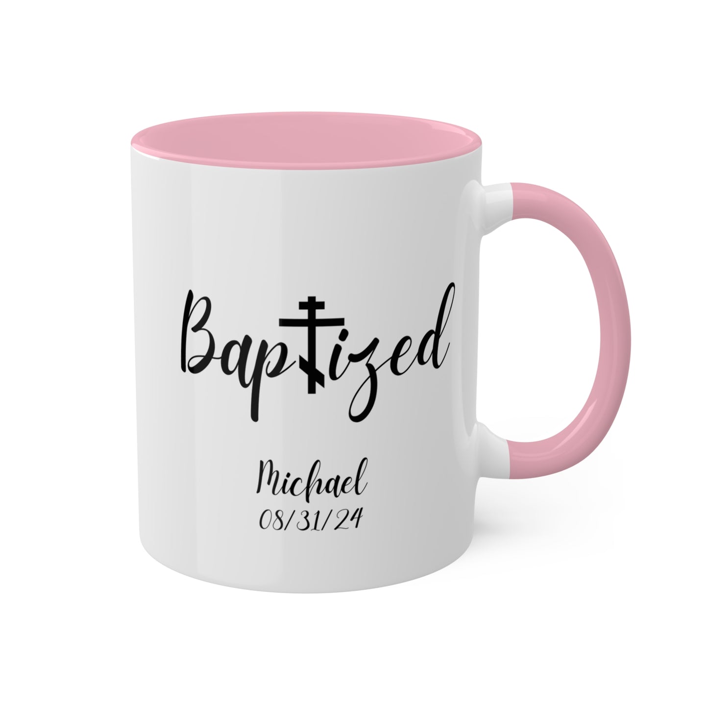 Personalized Baptized Coffee Mug