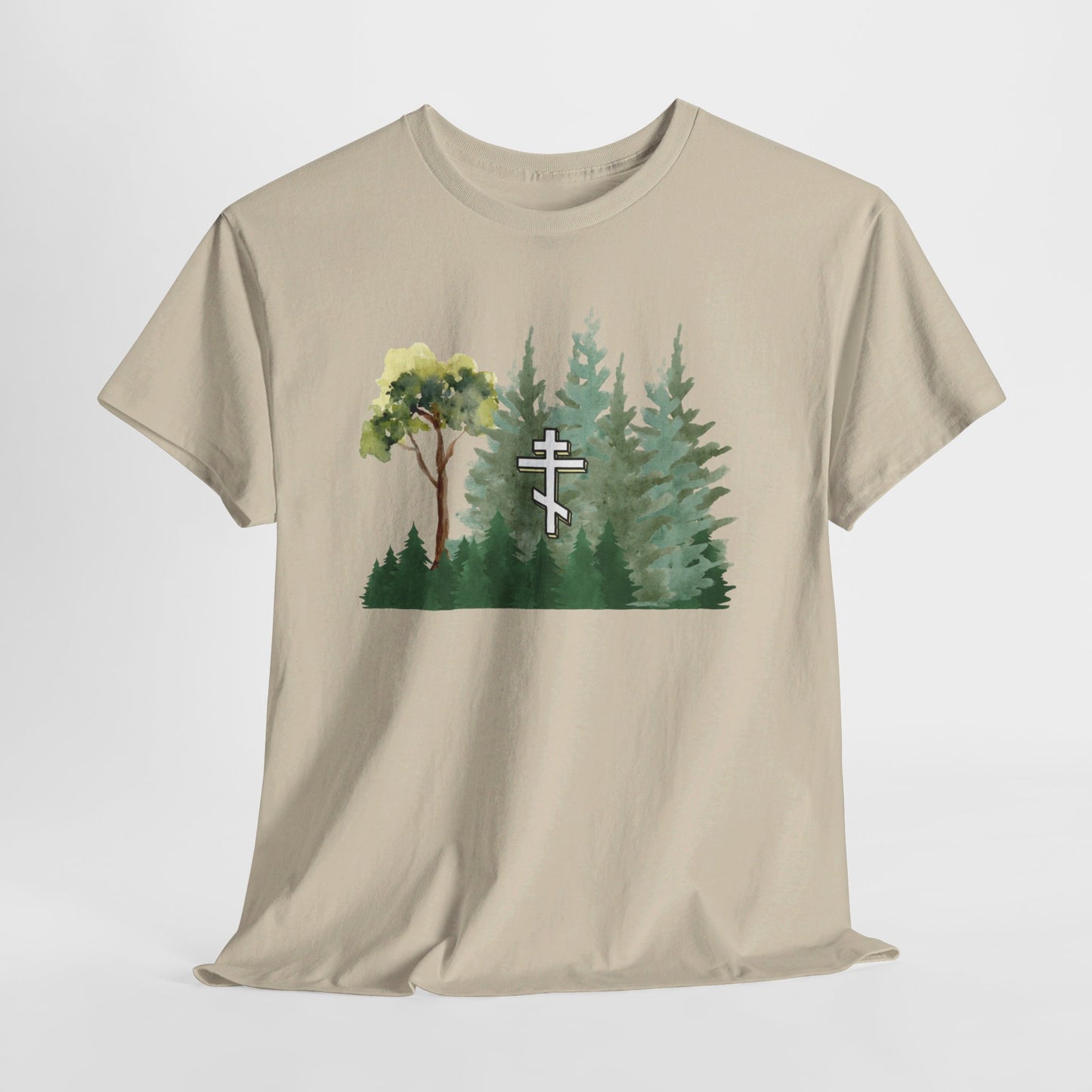 Orthodox Cross Forest T-Shirt