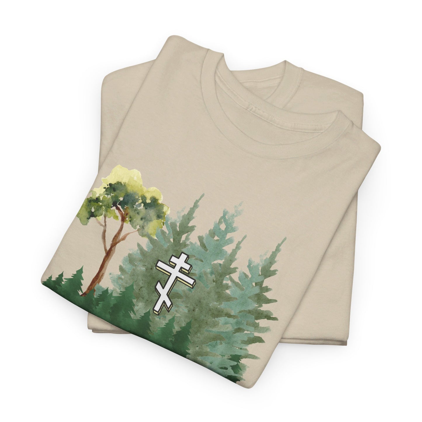 Orthodox Cross Forest T-Shirt