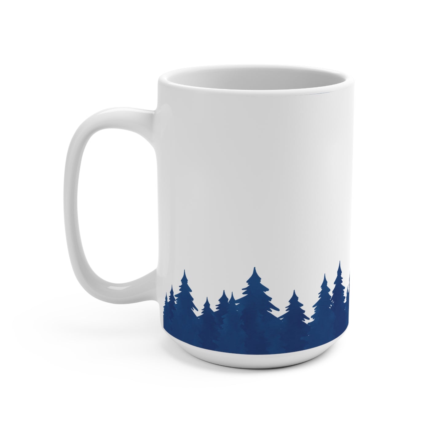 Blue Forest Orthodox Cross Coffee Mug