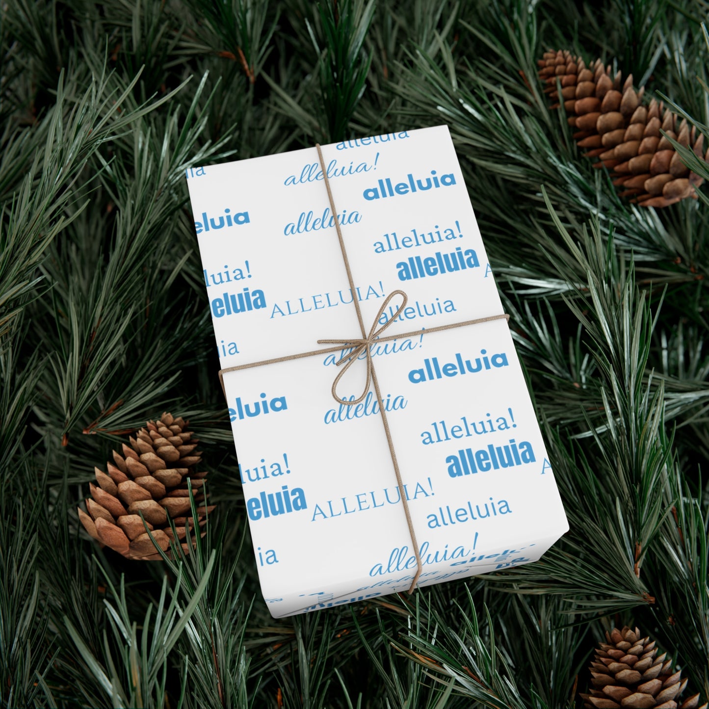 Alleluia Christmas Gift Wrap Papers