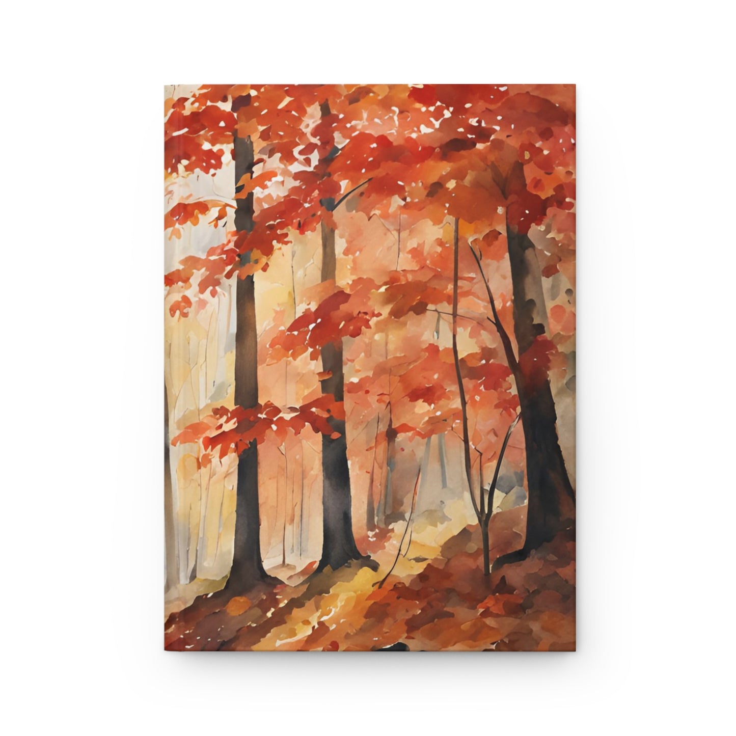 Autumn Trees Scenery Journal - Hardcover Journal Matte