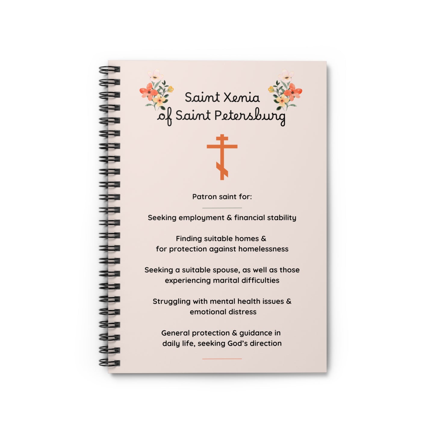 St. Xenia of St. Petersburg Orthodox Church Saint Journal