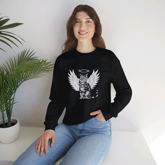 Cat Angel Sweatshirt