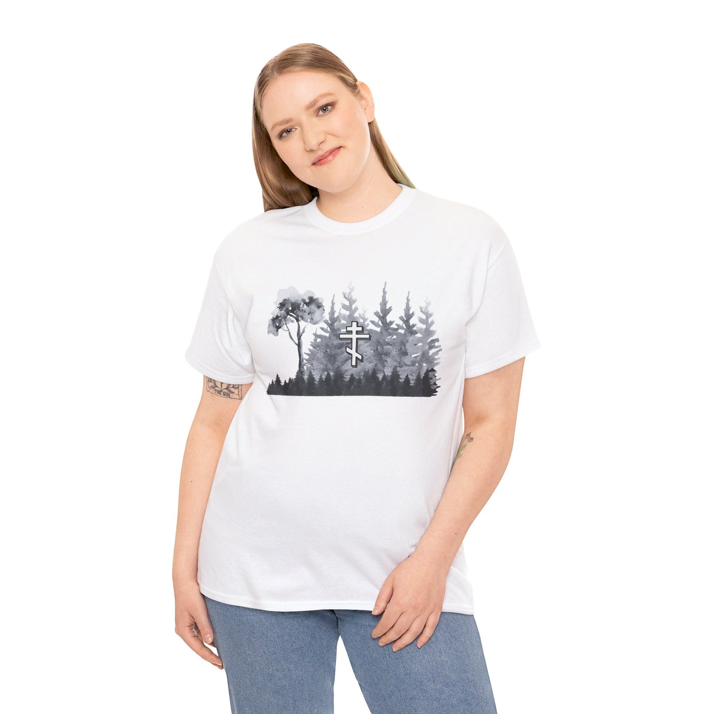 Orthodox Cross Forest T-Shirt