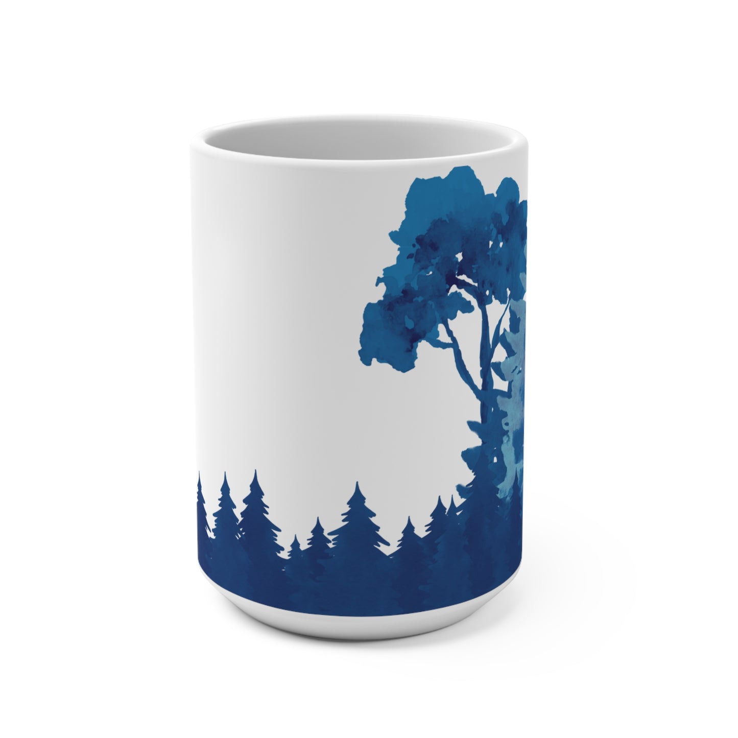 Blue Forest Orthodox Cross Coffee Mug