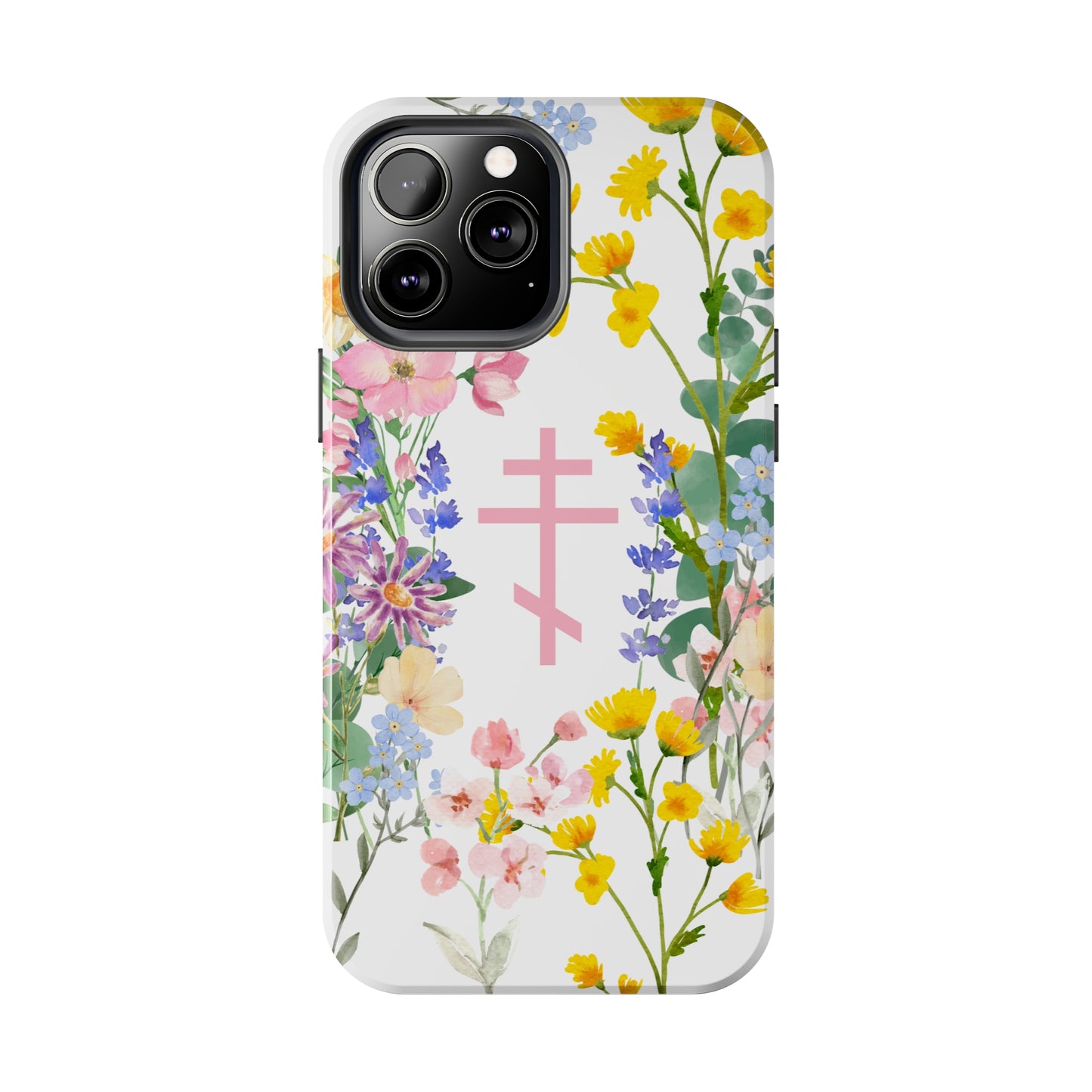 Wildflowers Orthodox Cross Tough iPhone Case