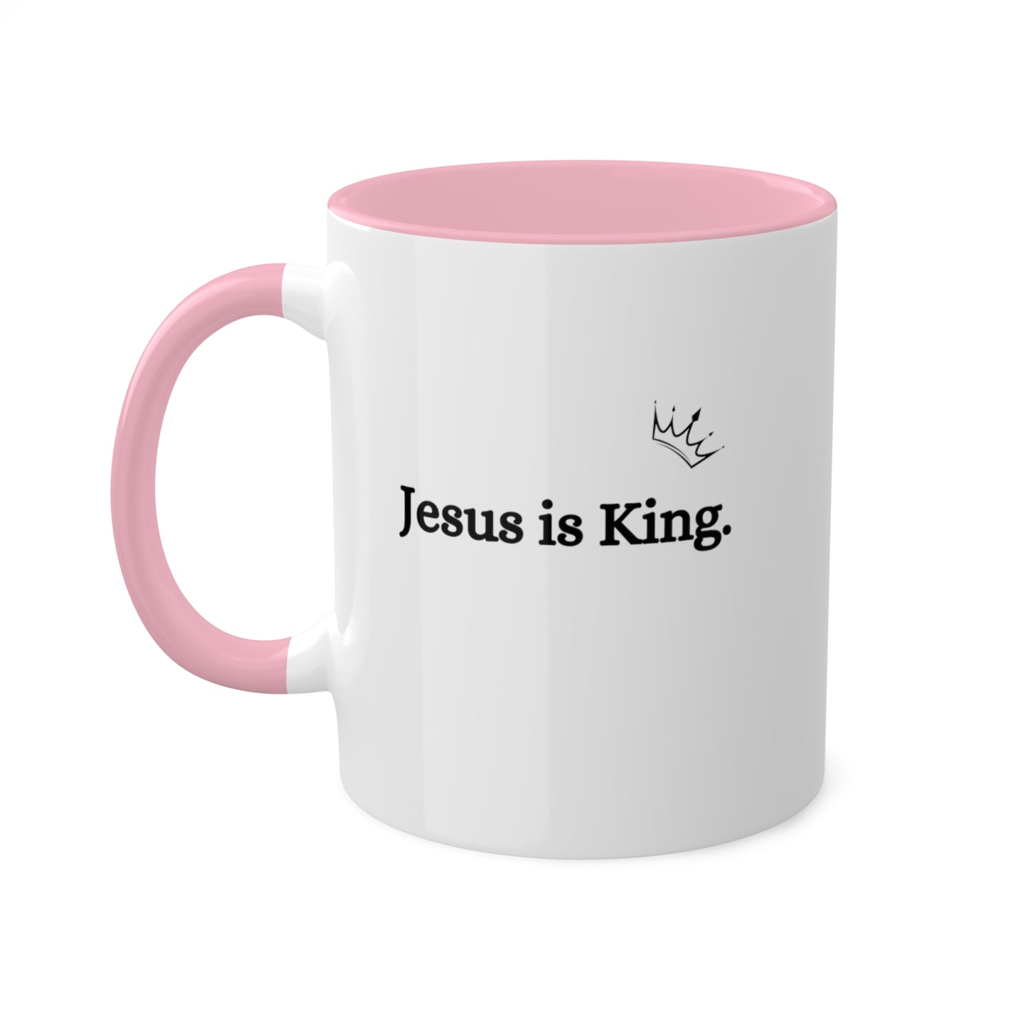 Jesus is King Coffee Mug