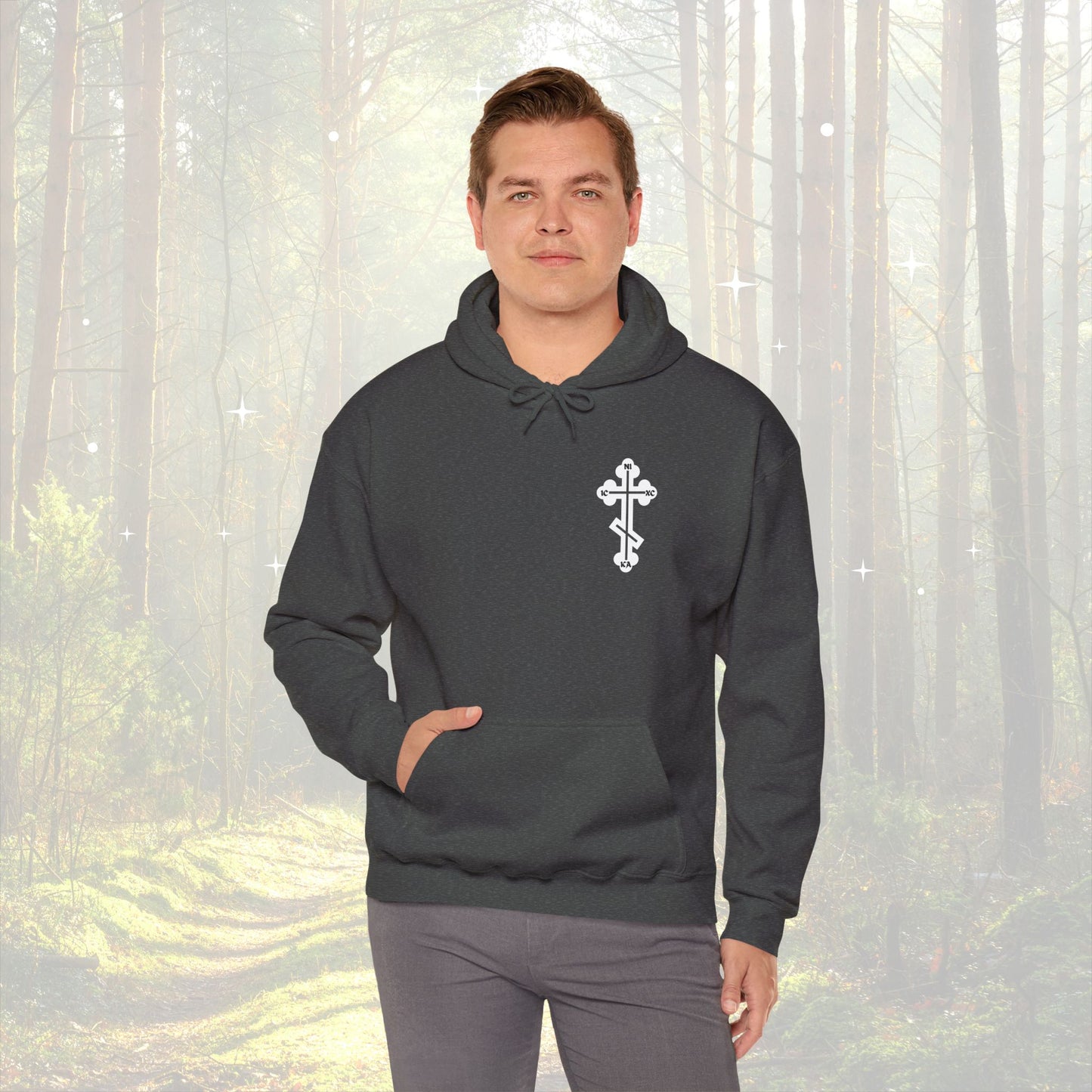 Orthodox Cross ICXC NIKA Hoodie