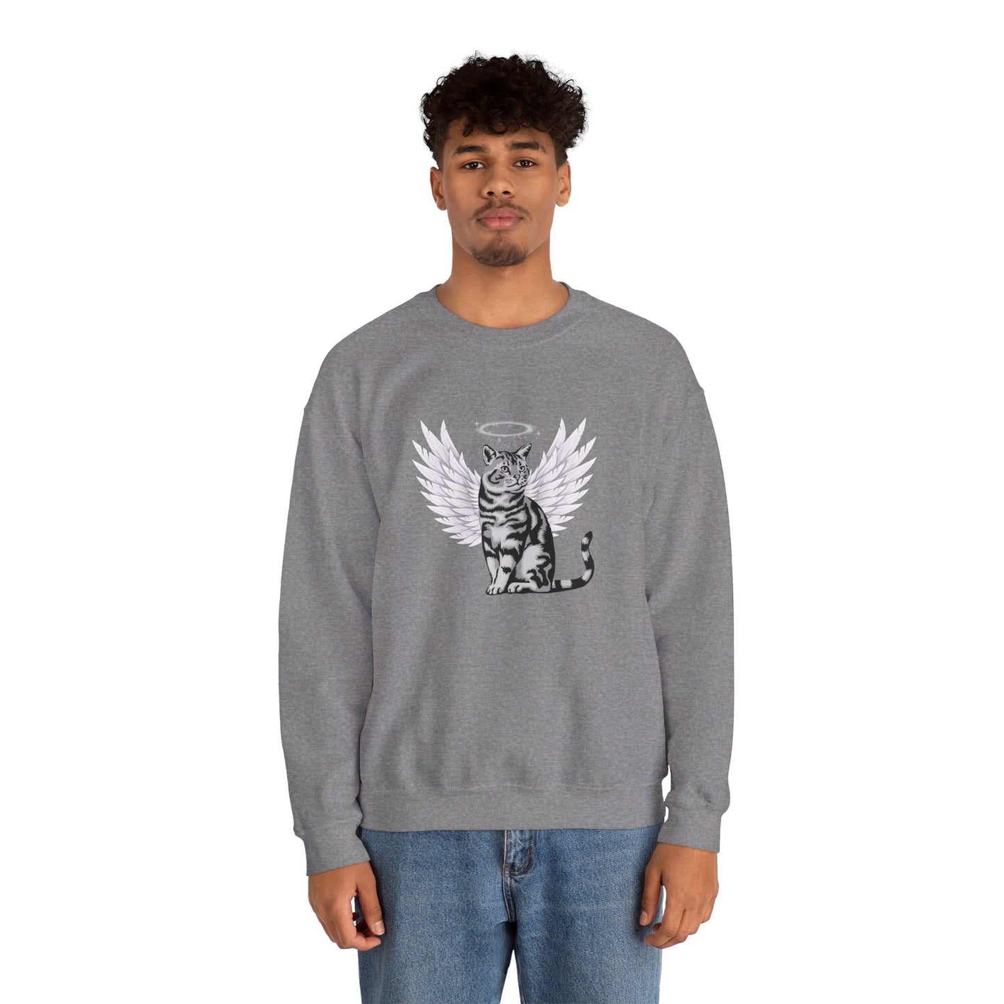 Cat Angel Sweatshirt