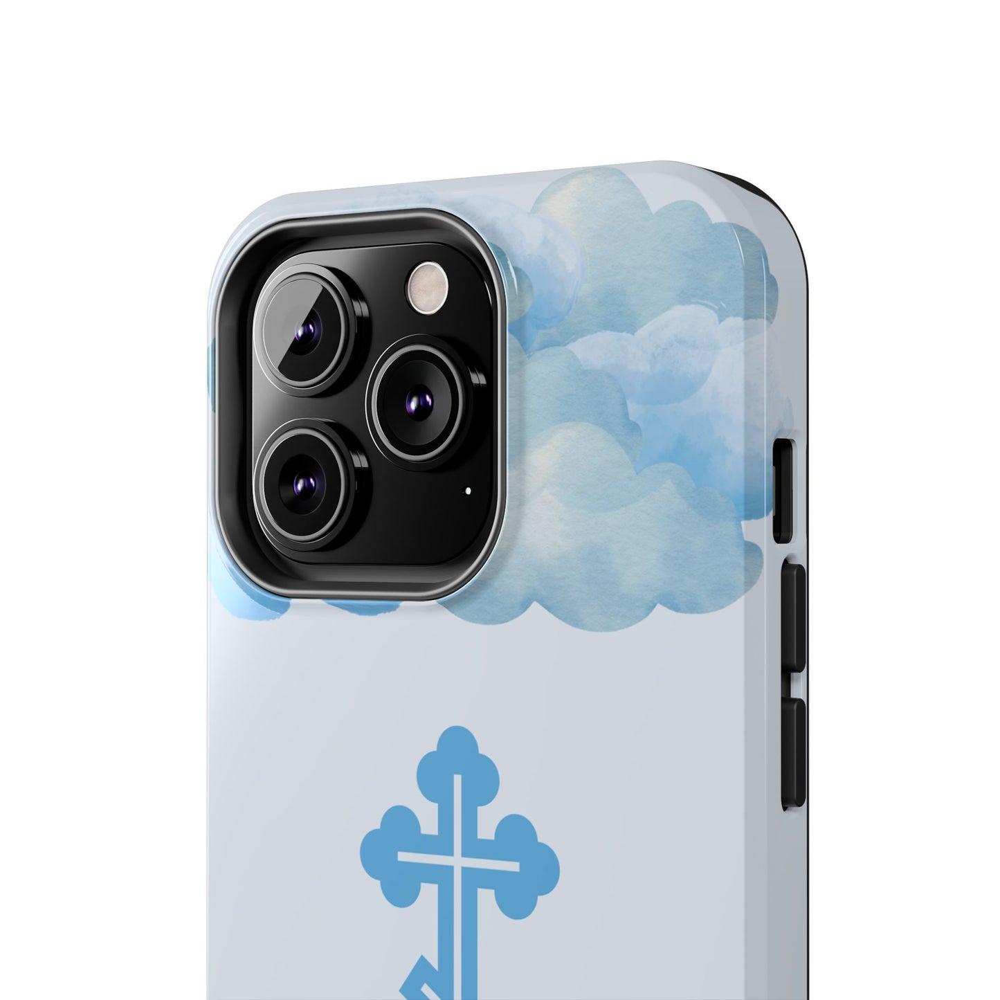 Mountain Clouds Orthodox Cross Tough iPhone Case