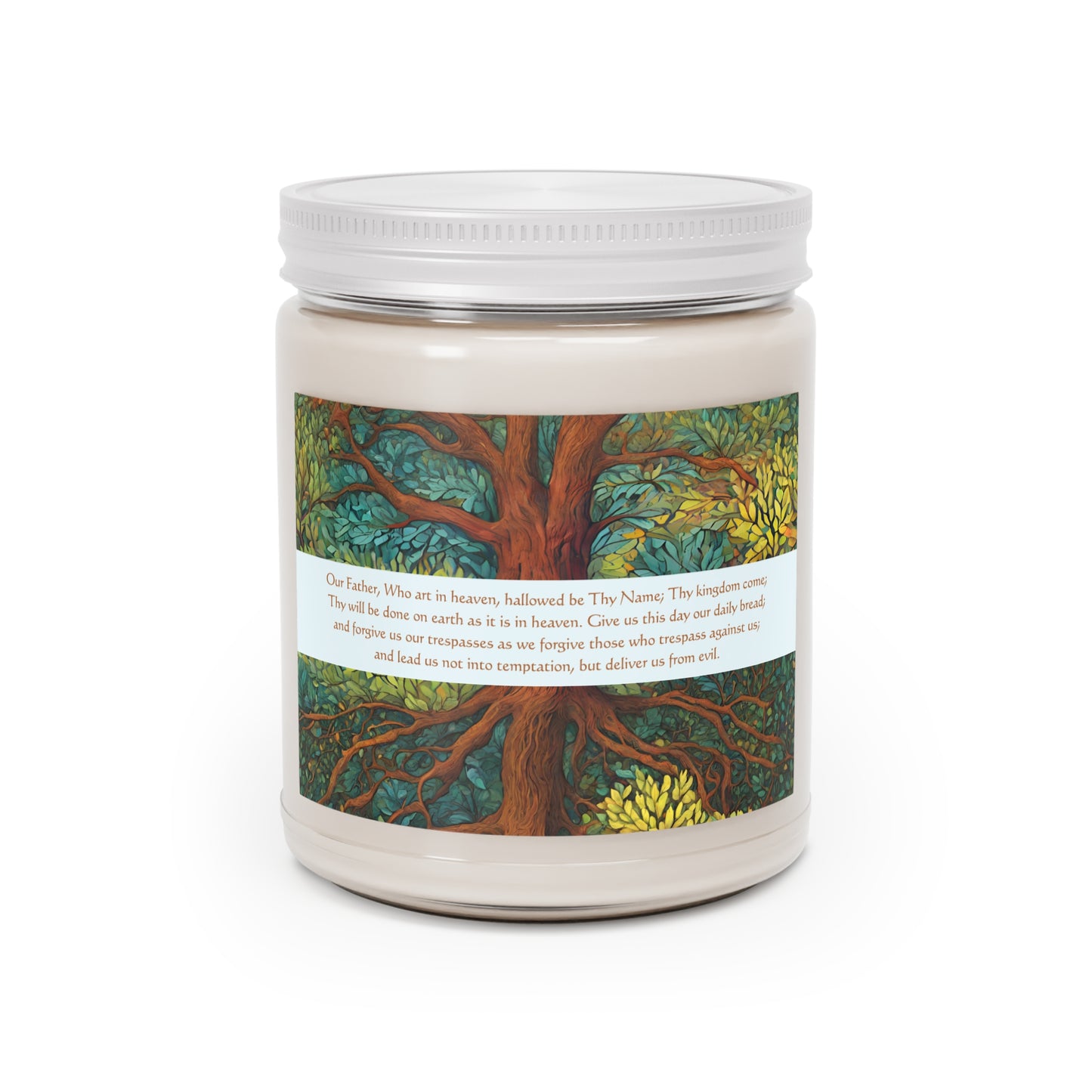 The Lord's Prayer Our Father Soy Candle