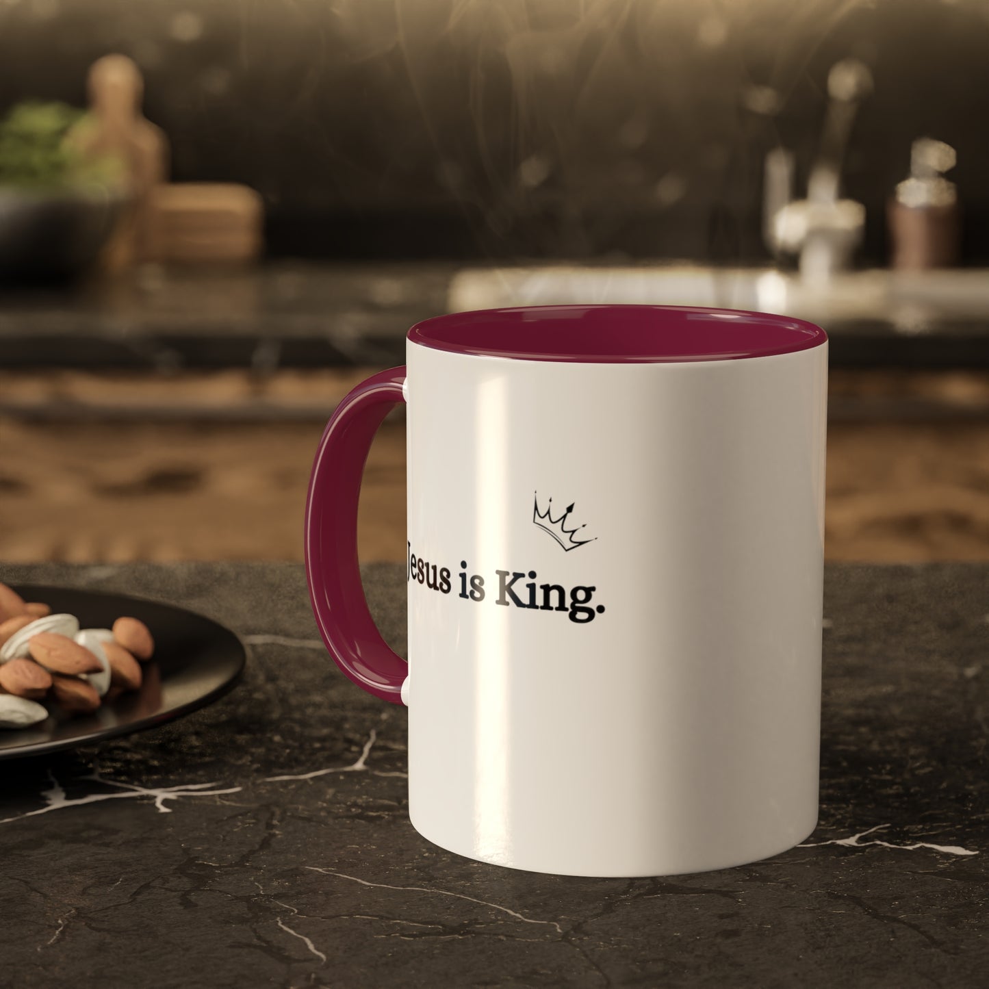 Jesus is King Coffee Mug