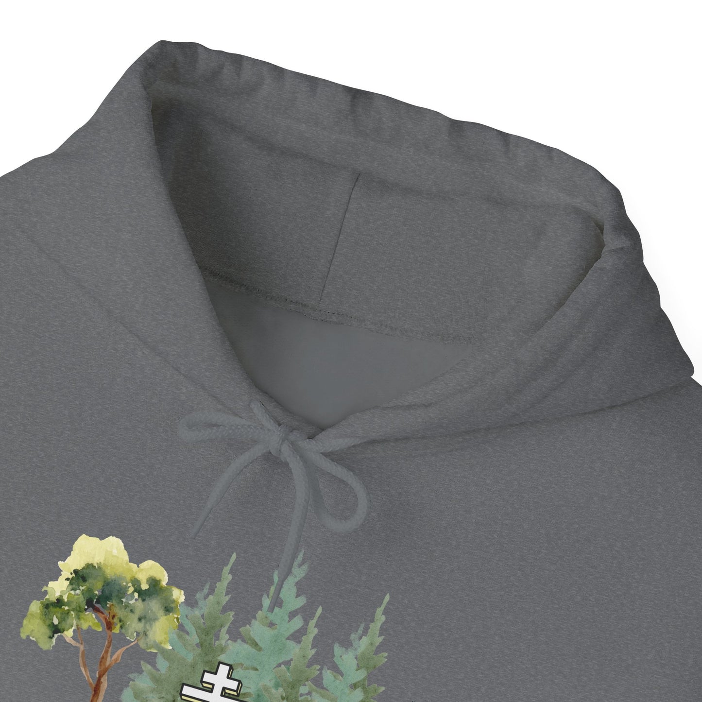 Orthodox Cross Forest Hoodie