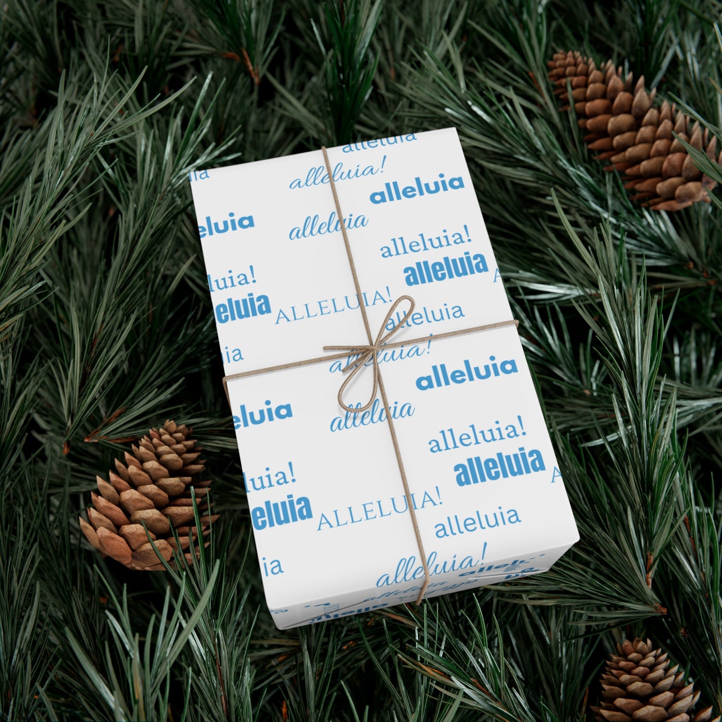 Alleluia Christmas Gift Wrap Papers