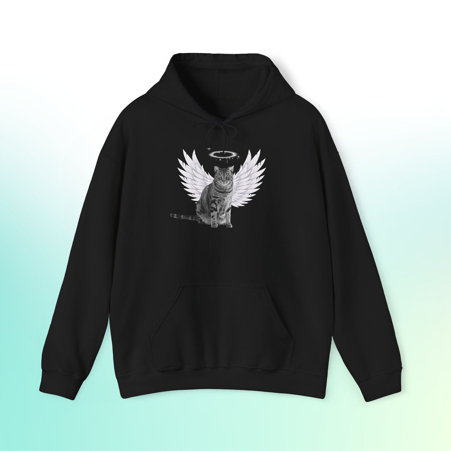 Custom Cat Angel Hoodie