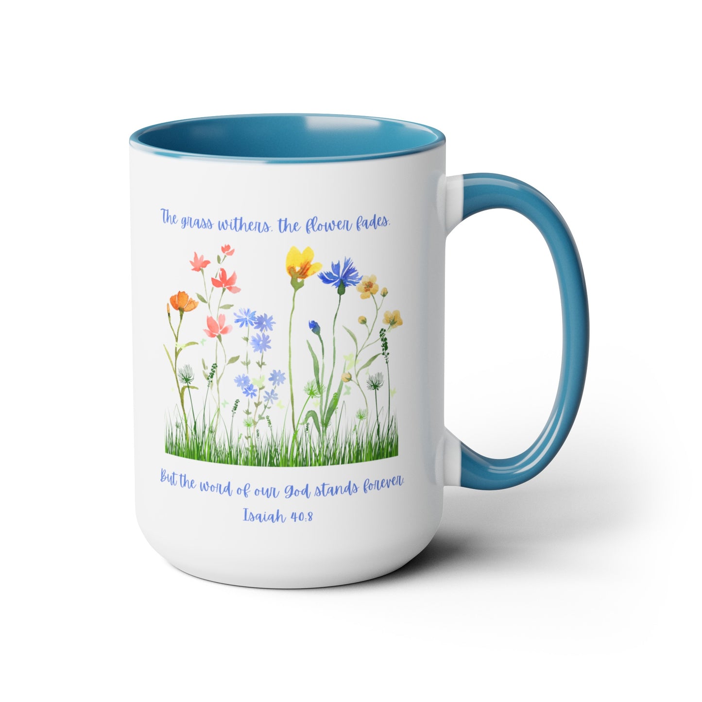 Isaiah 40:8 Bible Verse Mug