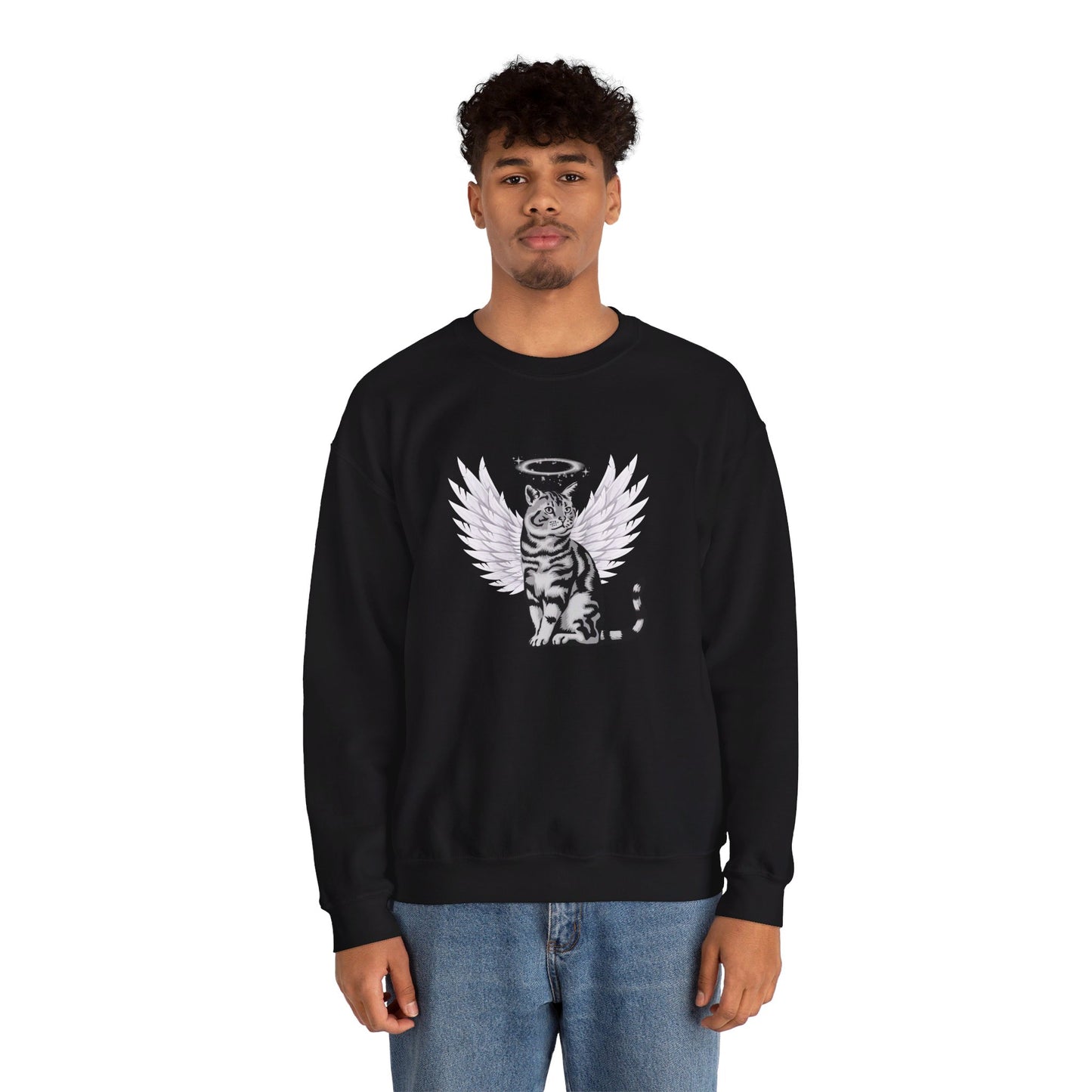 Cat Angel Sweatshirt