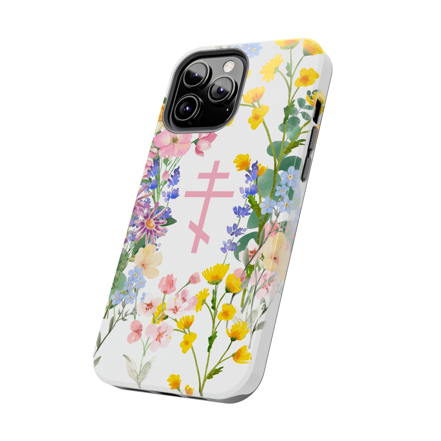 Wildflowers Orthodox Cross Tough iPhone Case