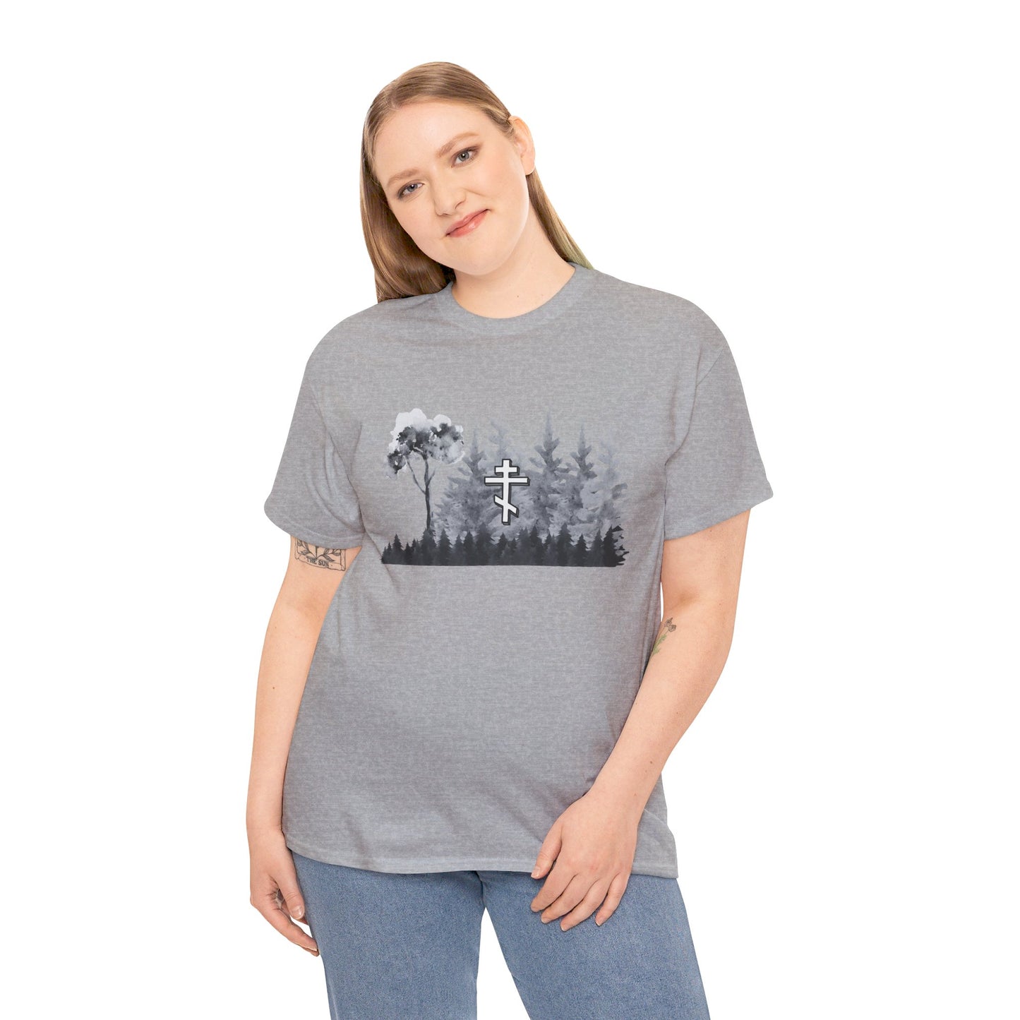 Orthodox Cross Forest T-Shirt