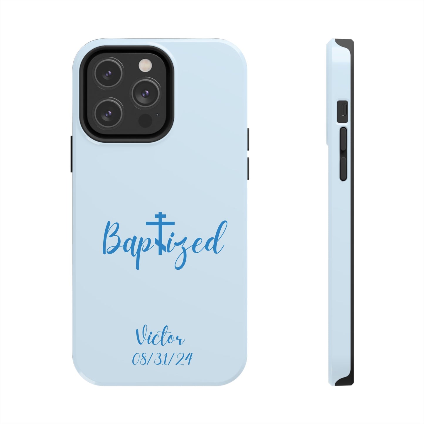 Personalized Baptized Tough iPhone Case