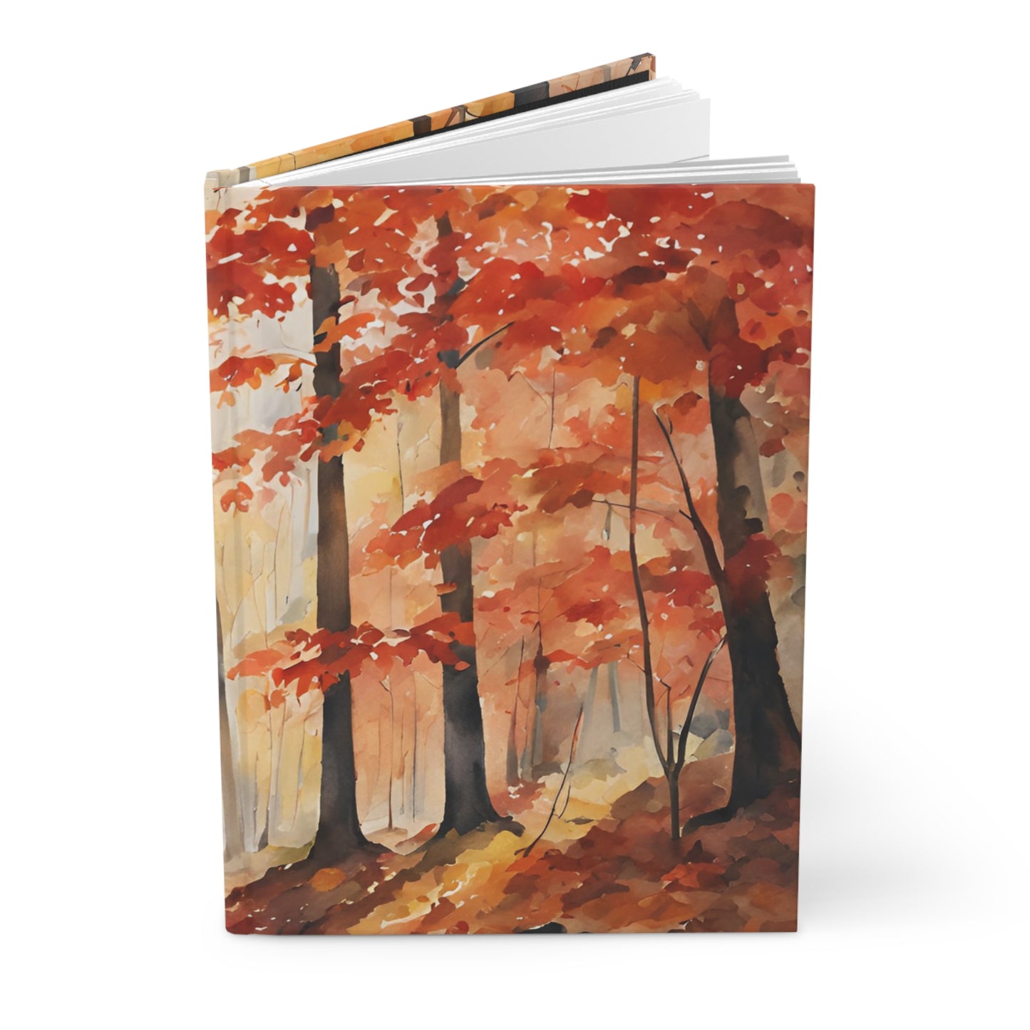 Autumn Trees Scenery Journal - Hardcover Journal Matte