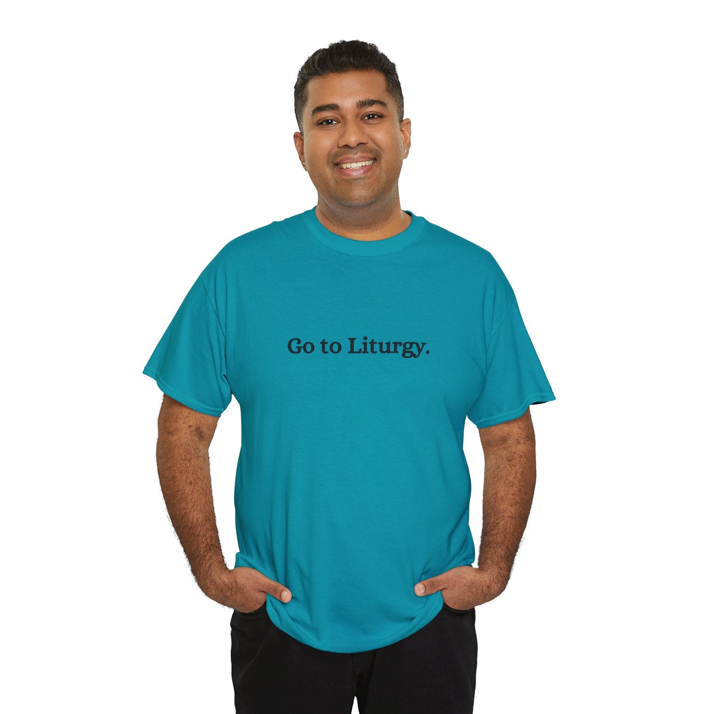 Go to Liturgy Orthodox Christian T-Shirt