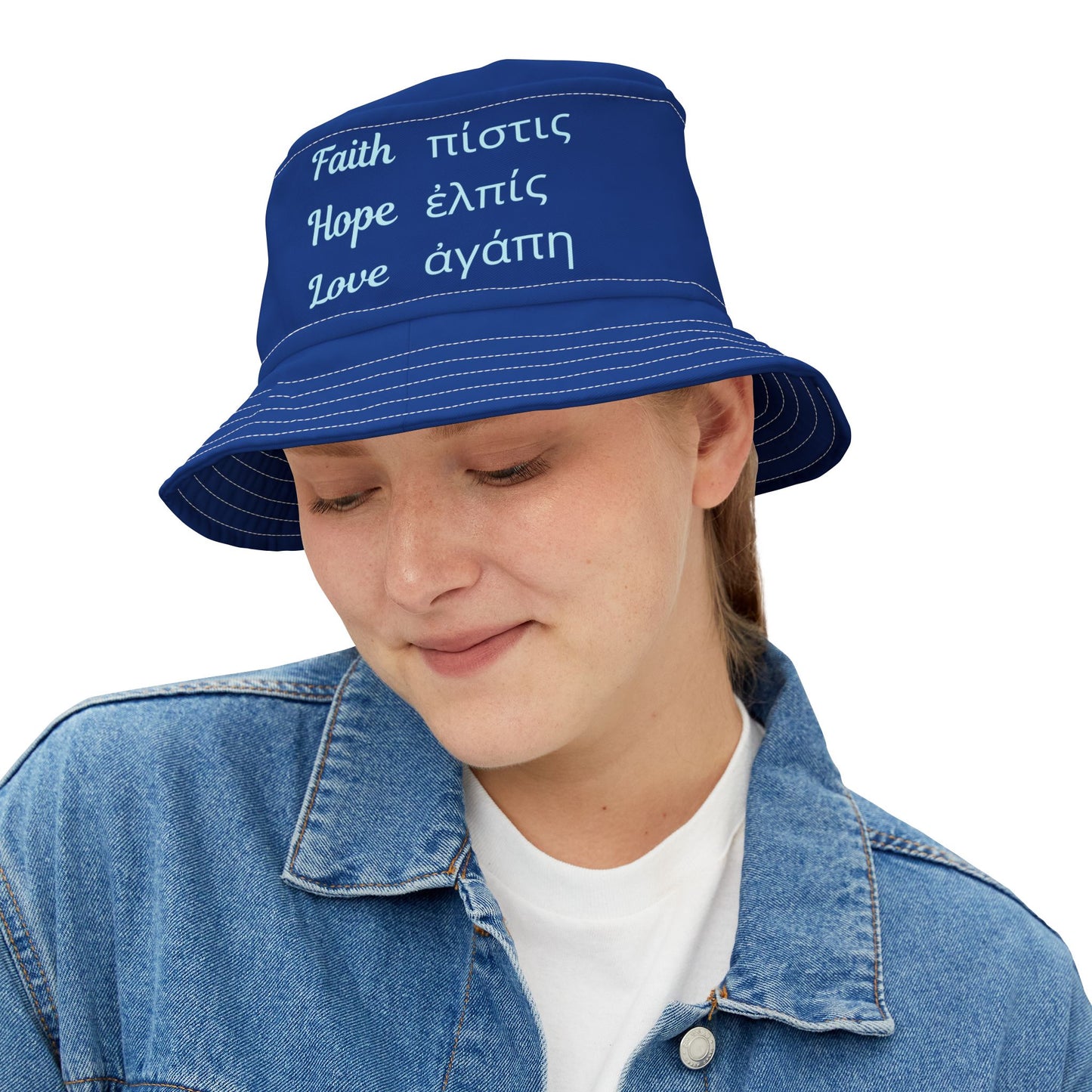 Faith Hope Love Bucket Hat