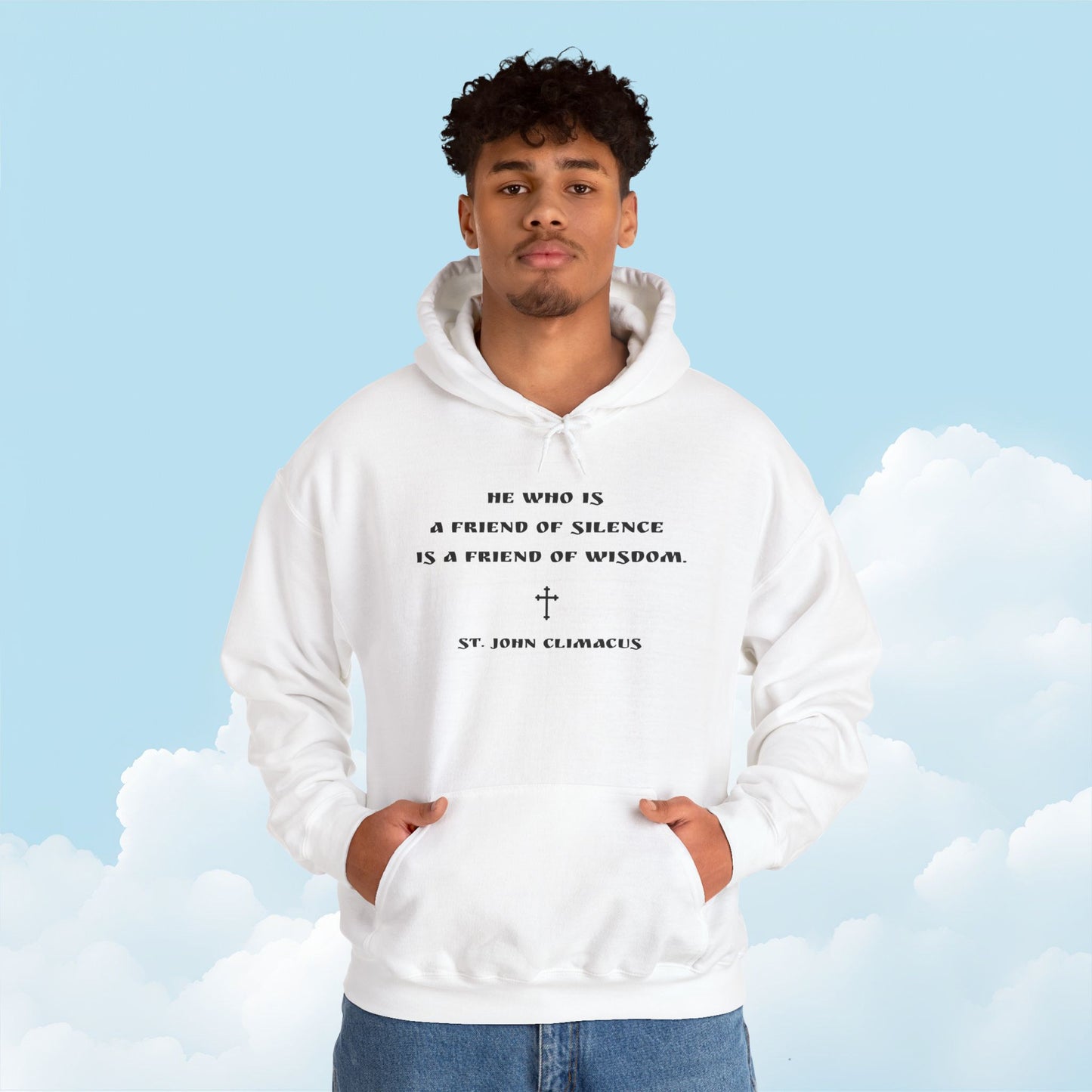 Saint John Climacus Quote Hoodie