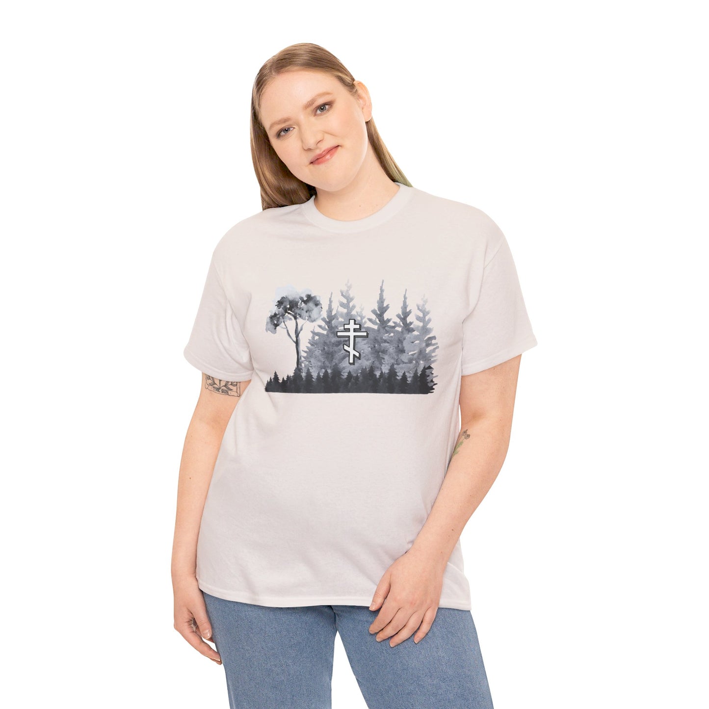 Orthodox Cross Forest T-Shirt