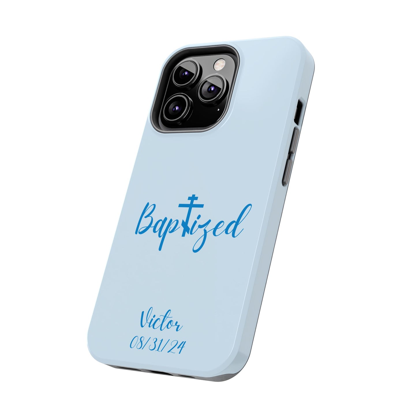 Personalized Baptized Tough iPhone Case