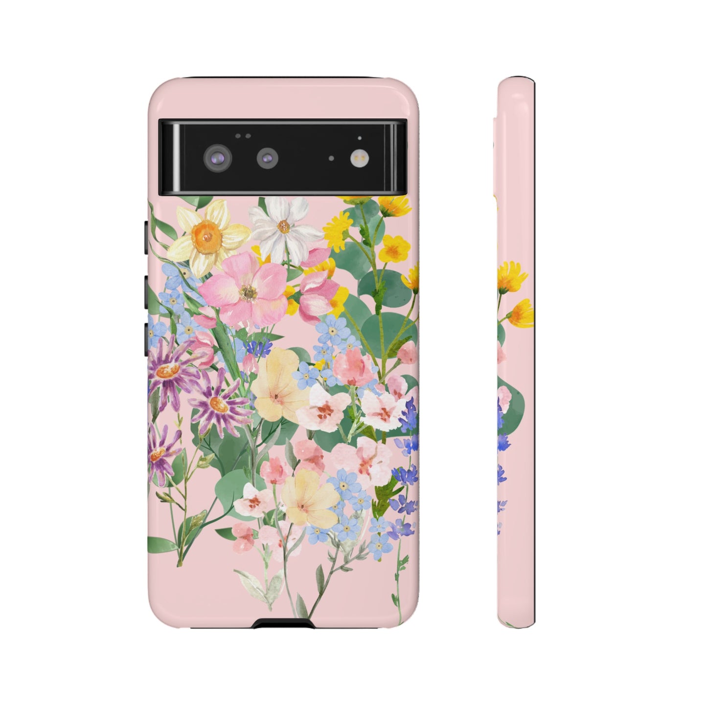 Wildflowers Tough Phone Case, Google Pixel, Samsung Phone Cases