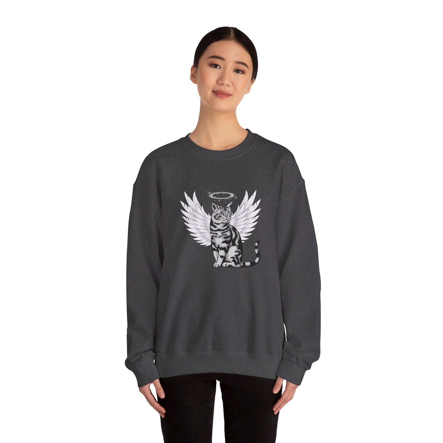 Cat Angel Sweatshirt