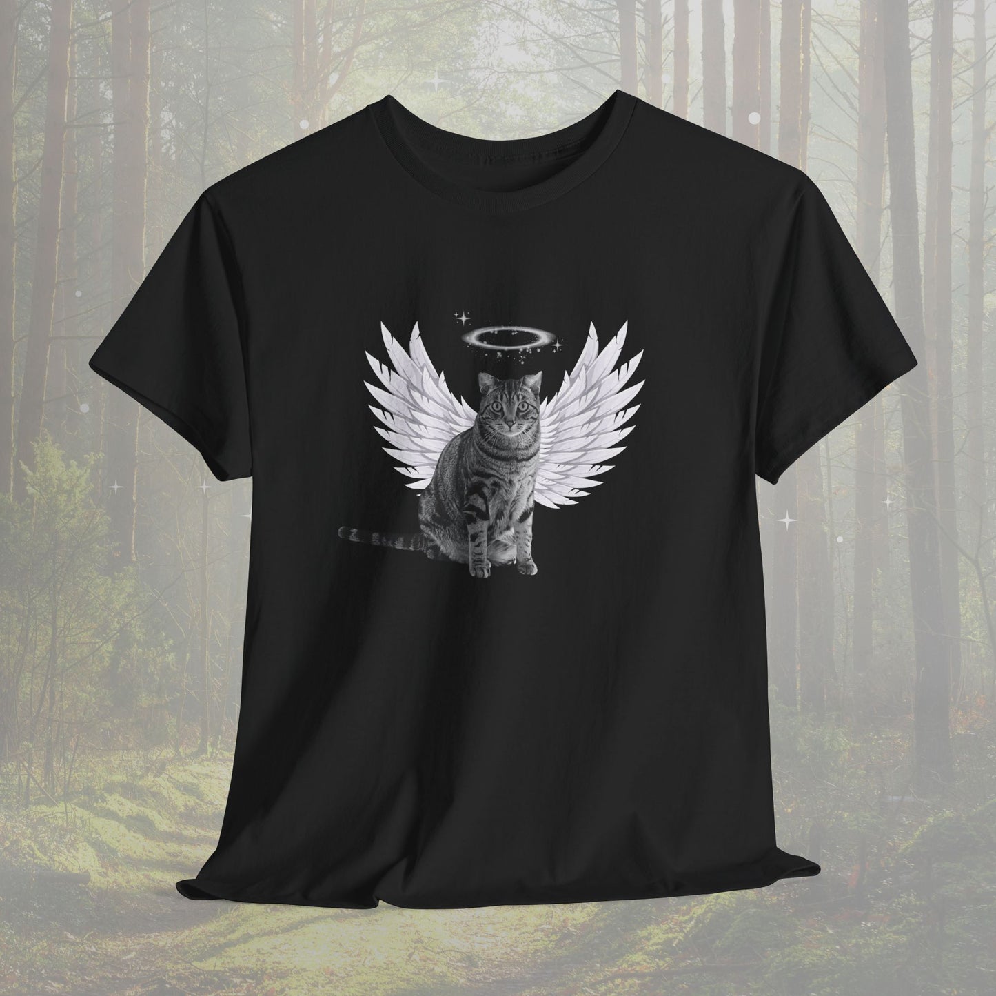 Custom Cat Angel T-Shirt