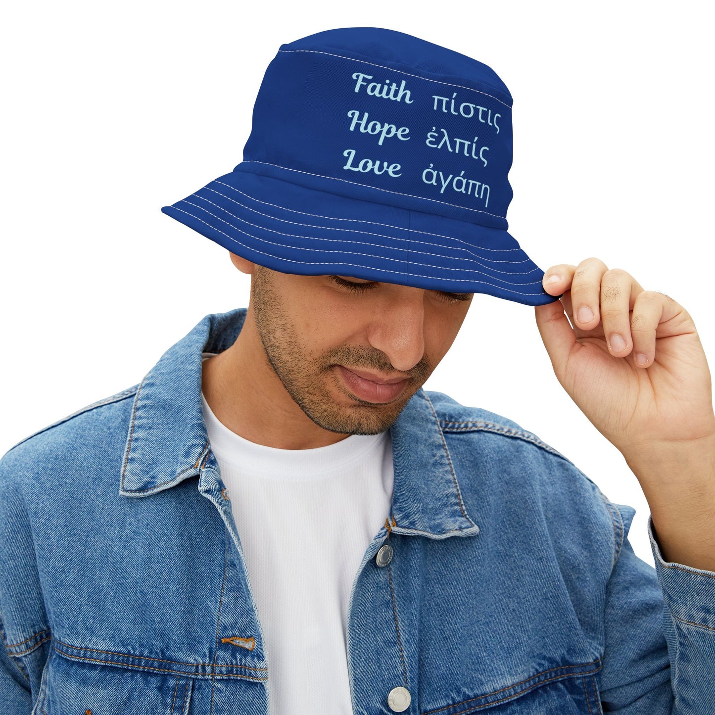 Faith Hope Love Bucket Hat