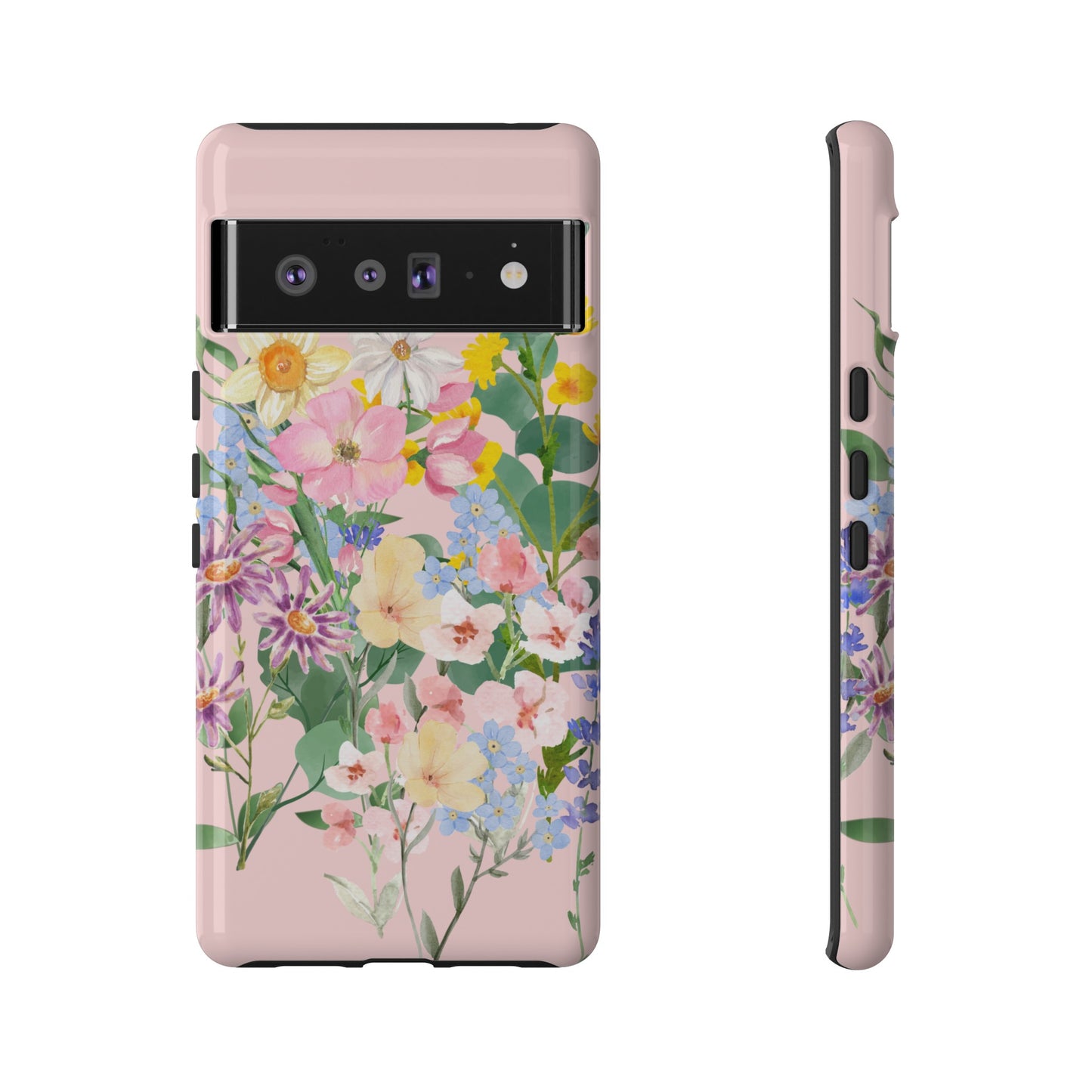 Wildflowers Tough Phone Case, Google Pixel, Samsung Phone Cases